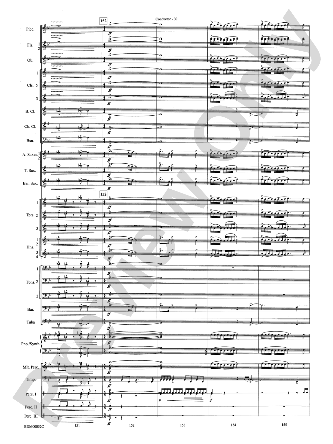 The Iliad (from The Odyssey (Symphony No. 2)): Concert Band Conductor Score & Parts
