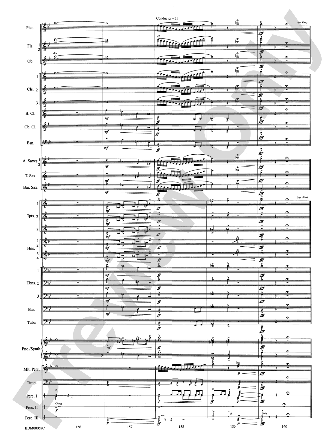 The Iliad (from The Odyssey (Symphony No. 2)): Concert Band Conductor Score & Parts