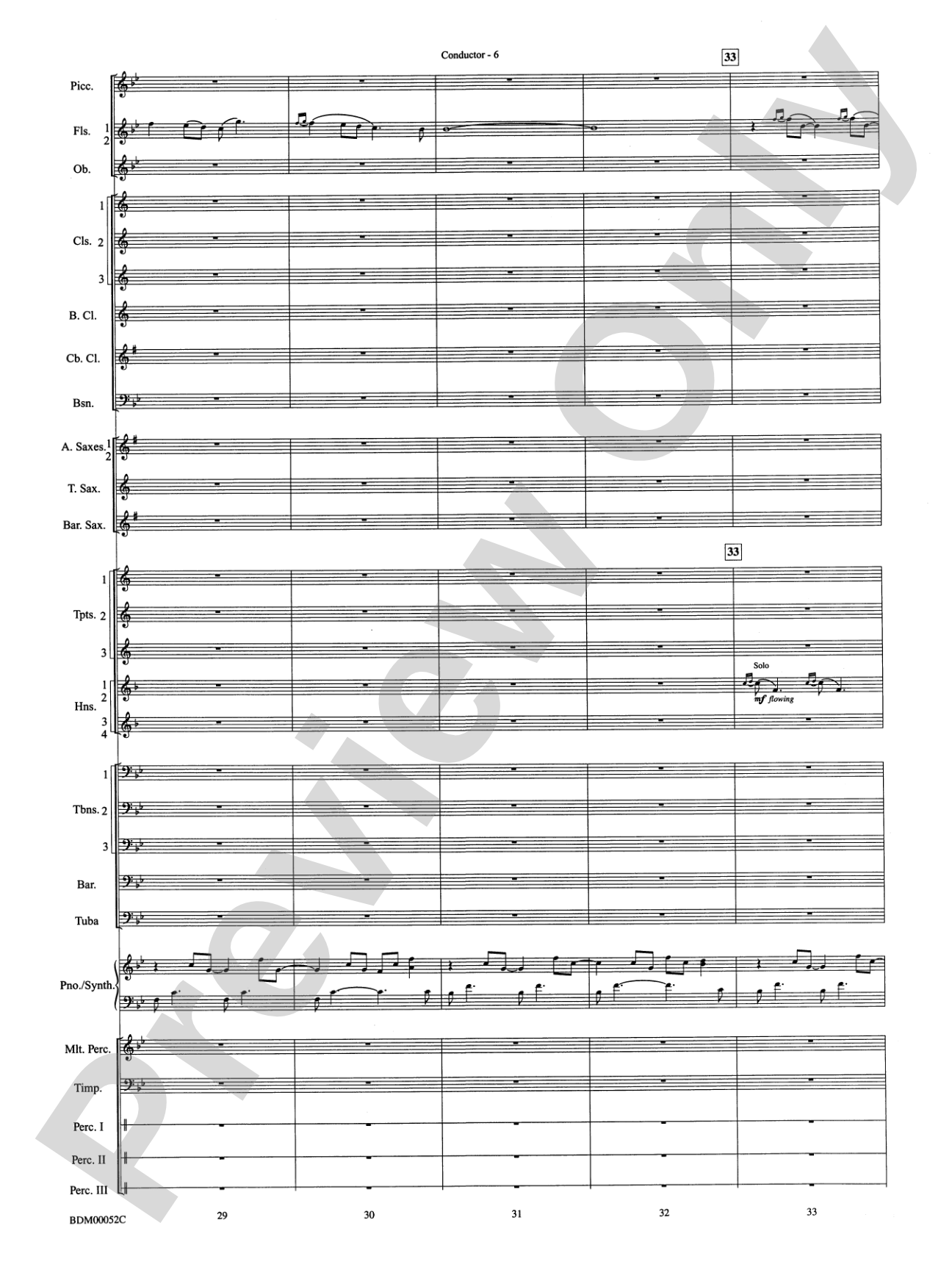 The Iliad (from The Odyssey (Symphony No. 2)): Concert Band Conductor Score & Parts