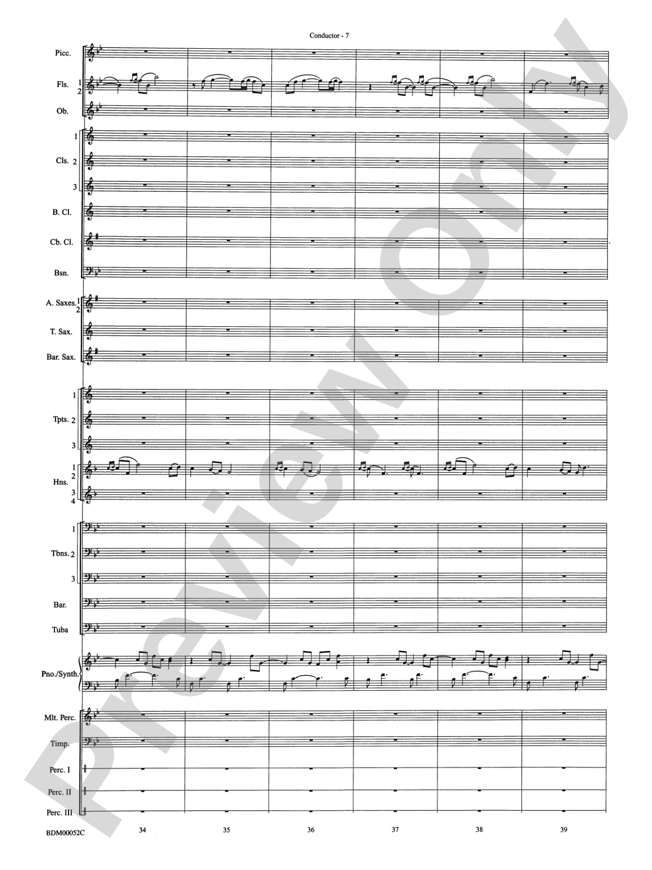 The Iliad (from The Odyssey (Symphony No. 2)): Concert Band Conductor Score & Parts
