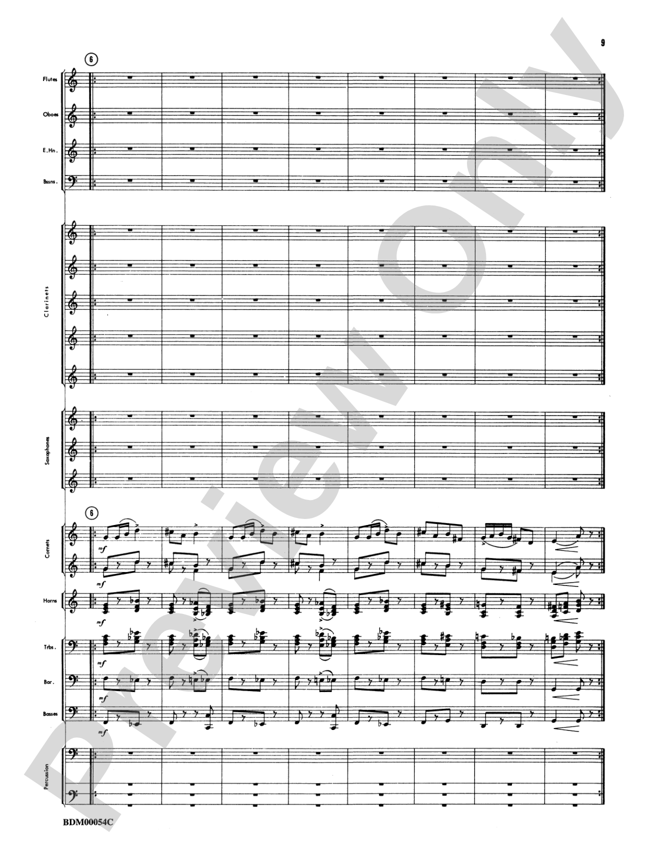 Symphonic Suite: Concert Band Conductor Score & Parts