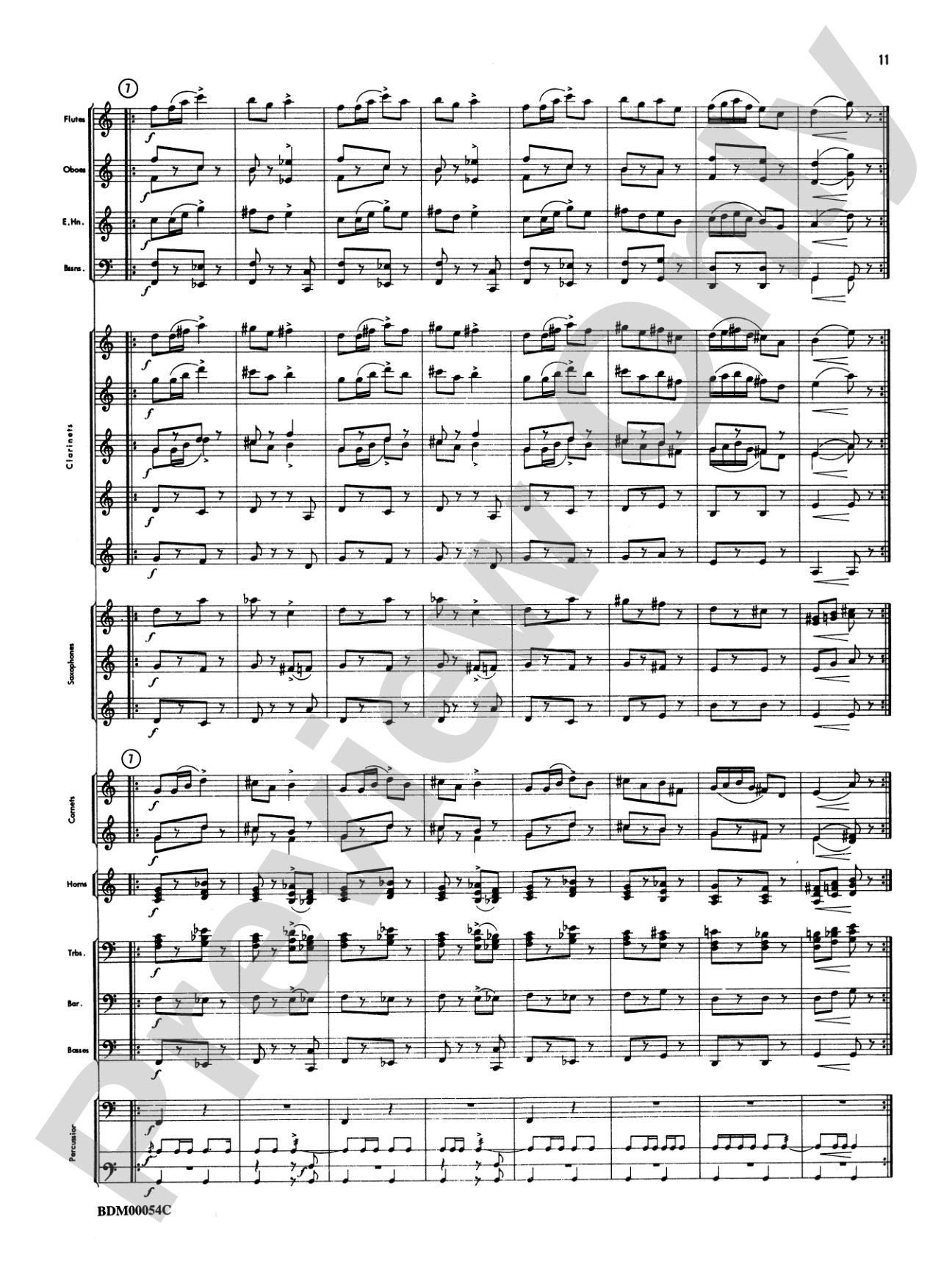 Symphonic Suite: Concert Band Conductor Score & Parts