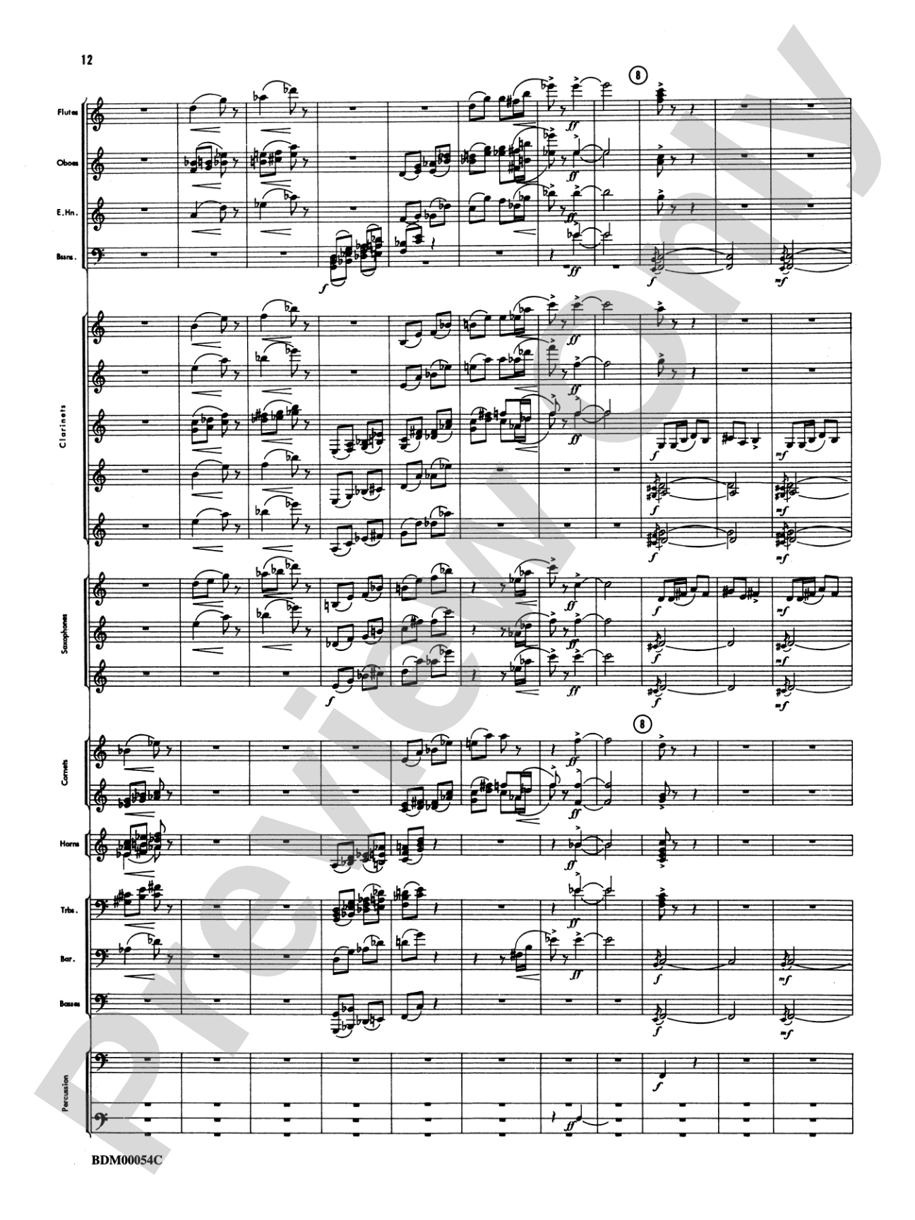 Symphonic Suite: Concert Band Conductor Score & Parts