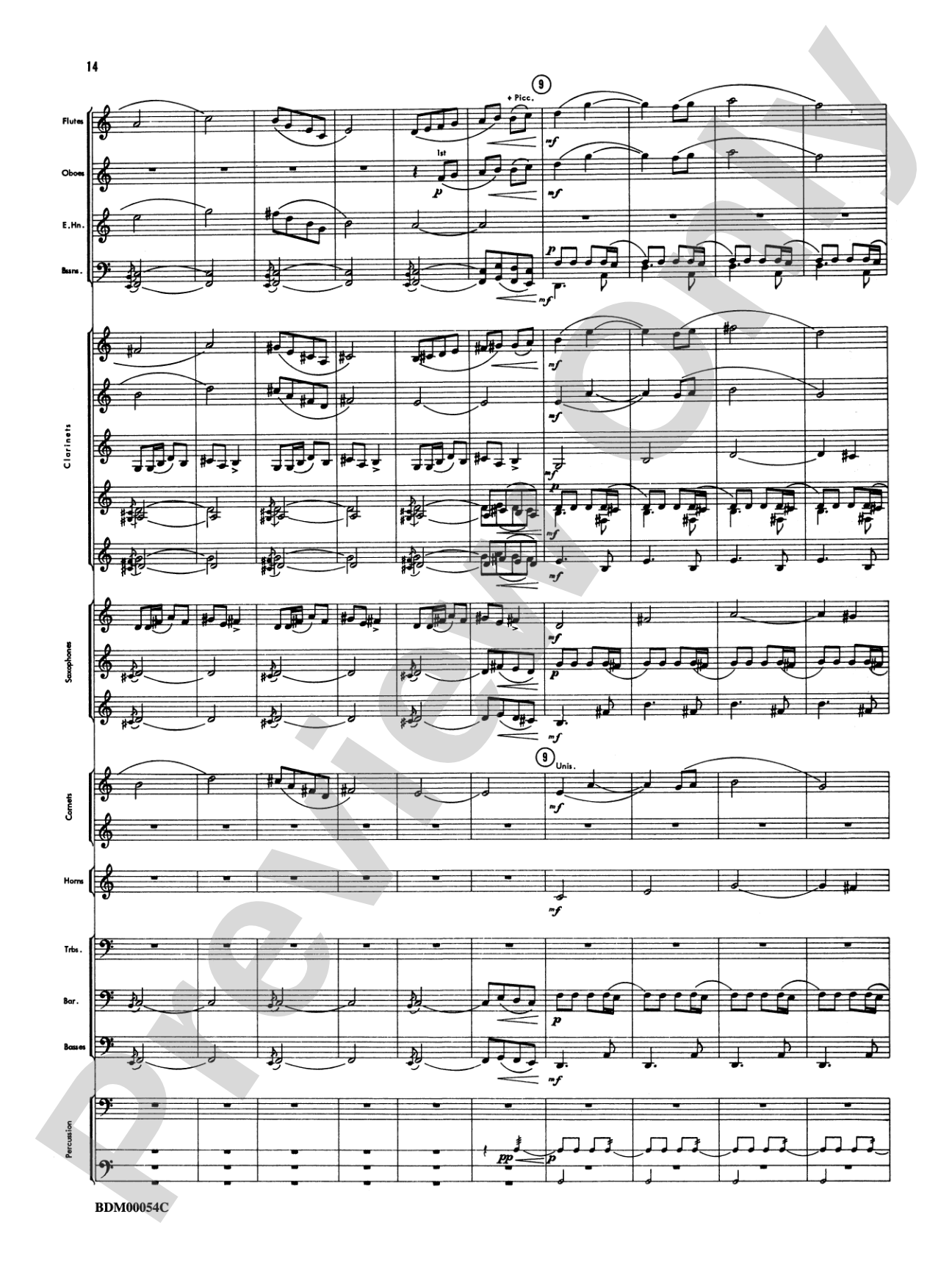 Symphonic Suite: Concert Band Conductor Score & Parts