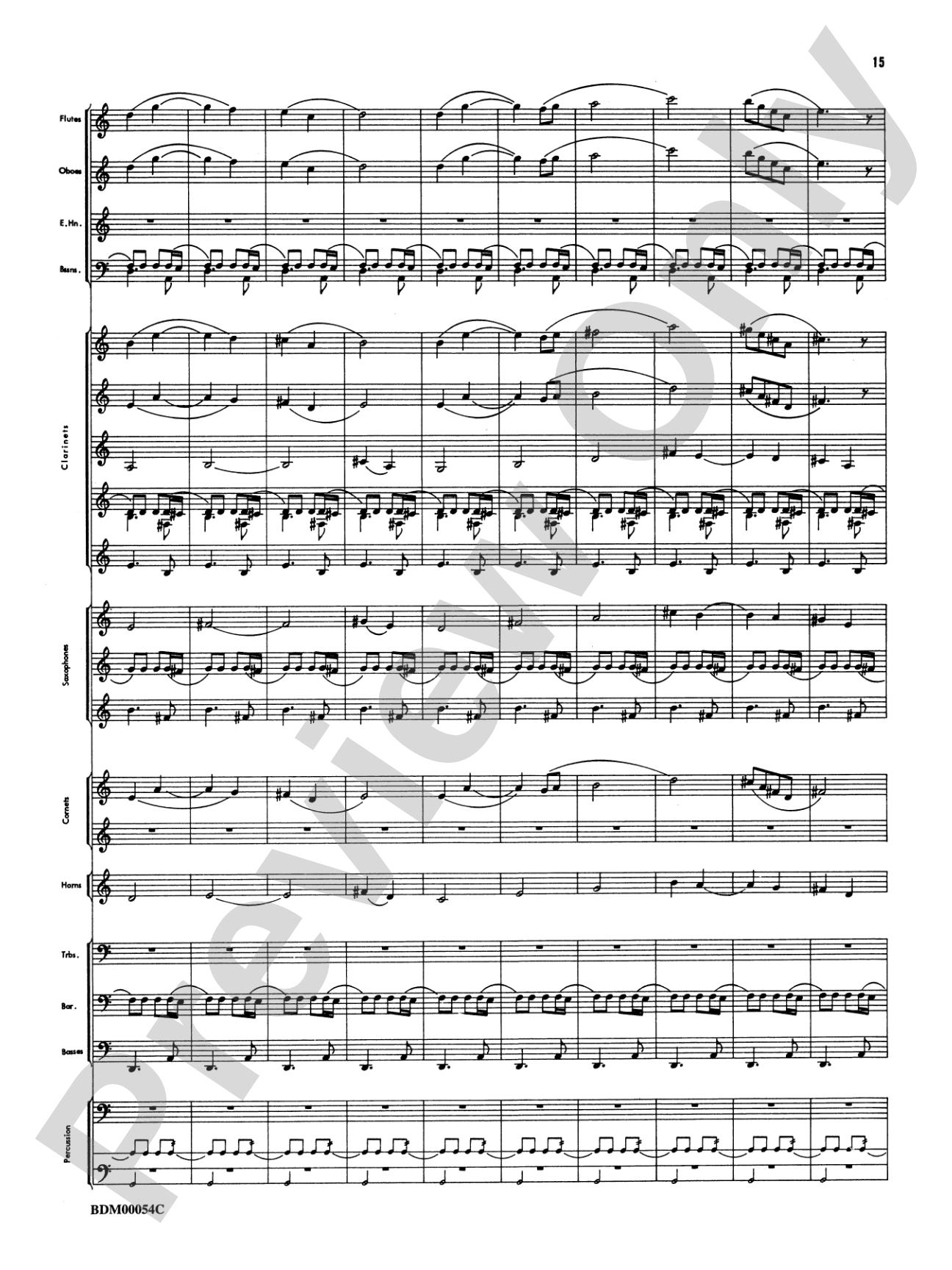 Symphonic Suite: Concert Band Conductor Score & Parts