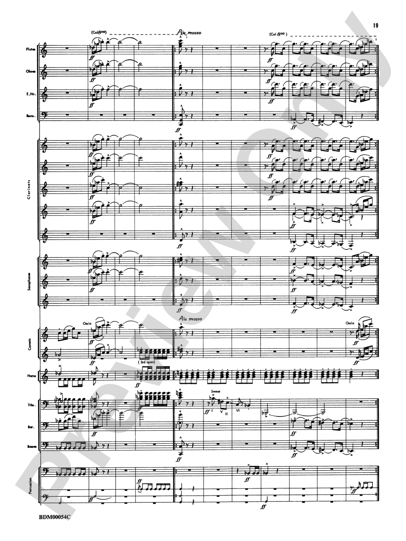 Symphonic Suite: Concert Band Conductor Score & Parts