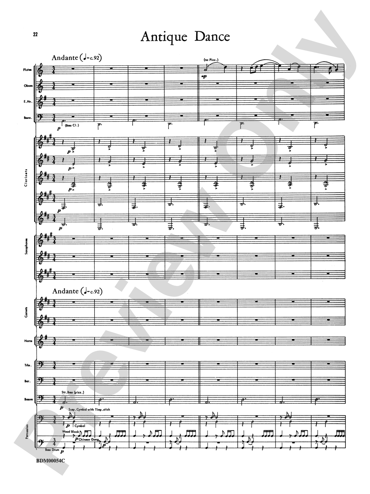 Symphonic Suite: Concert Band Conductor Score & Parts