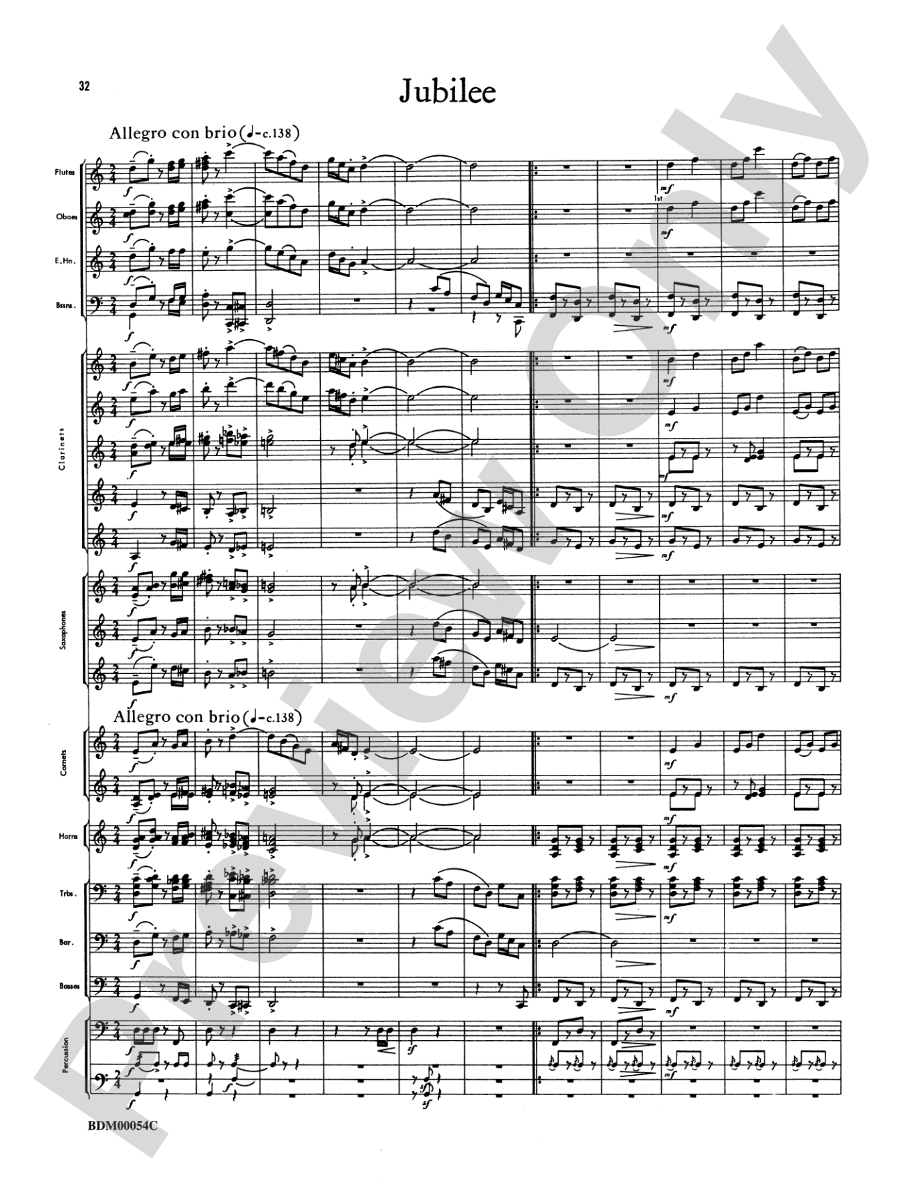 Symphonic Suite: Concert Band Conductor Score & Parts