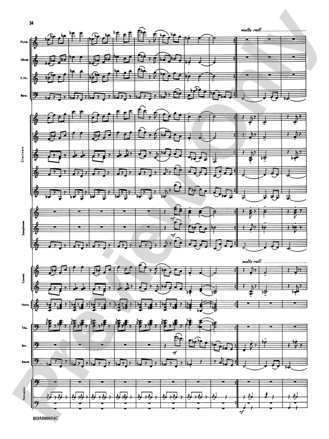 Symphonic Suite: Concert Band Conductor Score & Parts