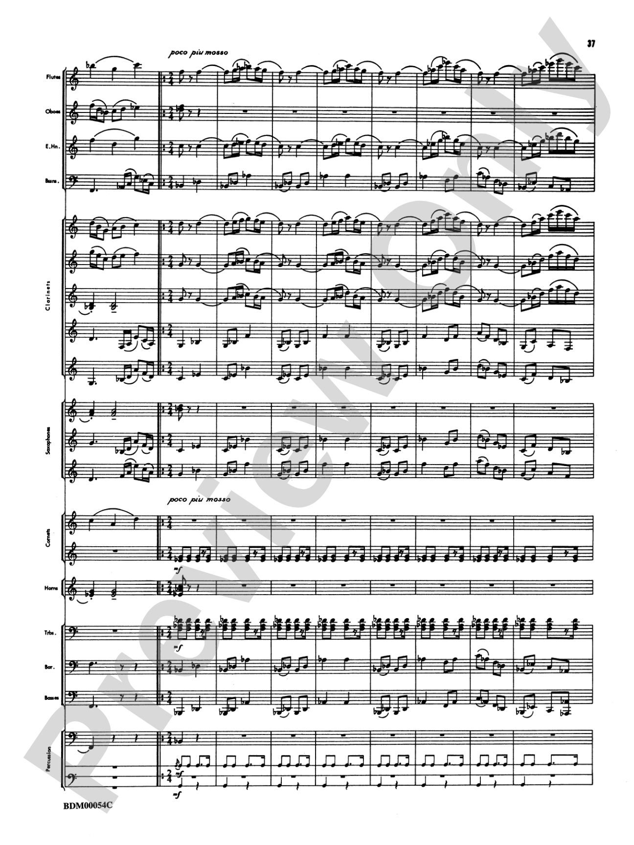 Symphonic Suite: Concert Band Conductor Score & Parts