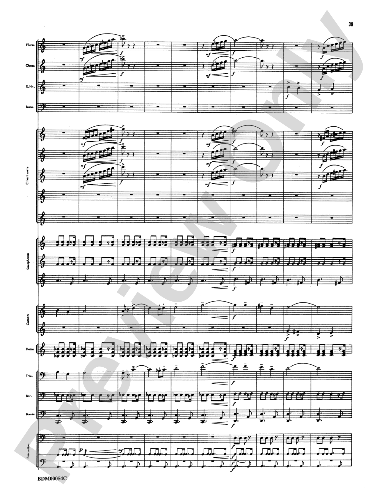 Symphonic Suite: Concert Band Conductor Score & Parts