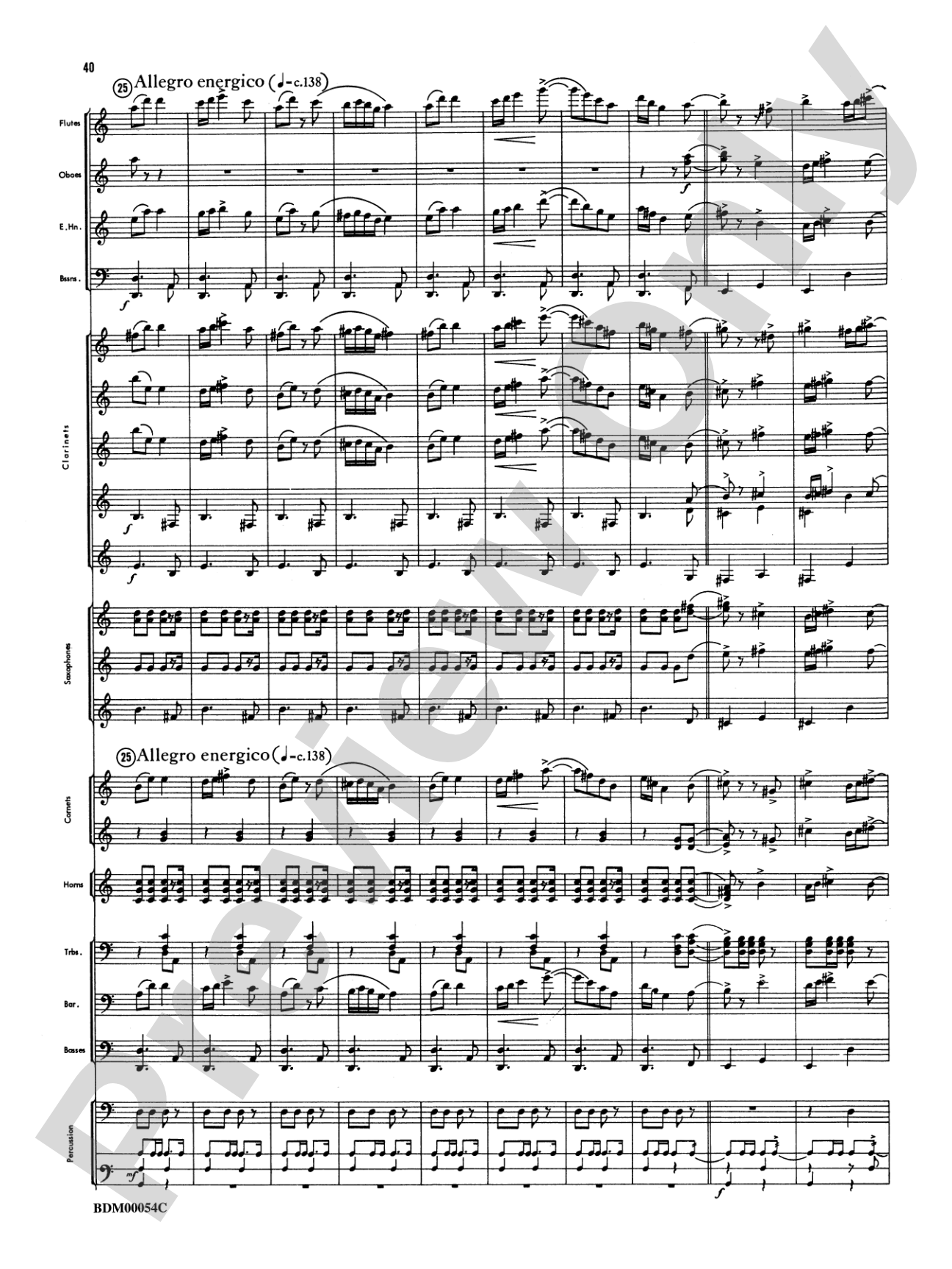 Symphonic Suite: Concert Band Conductor Score & Parts