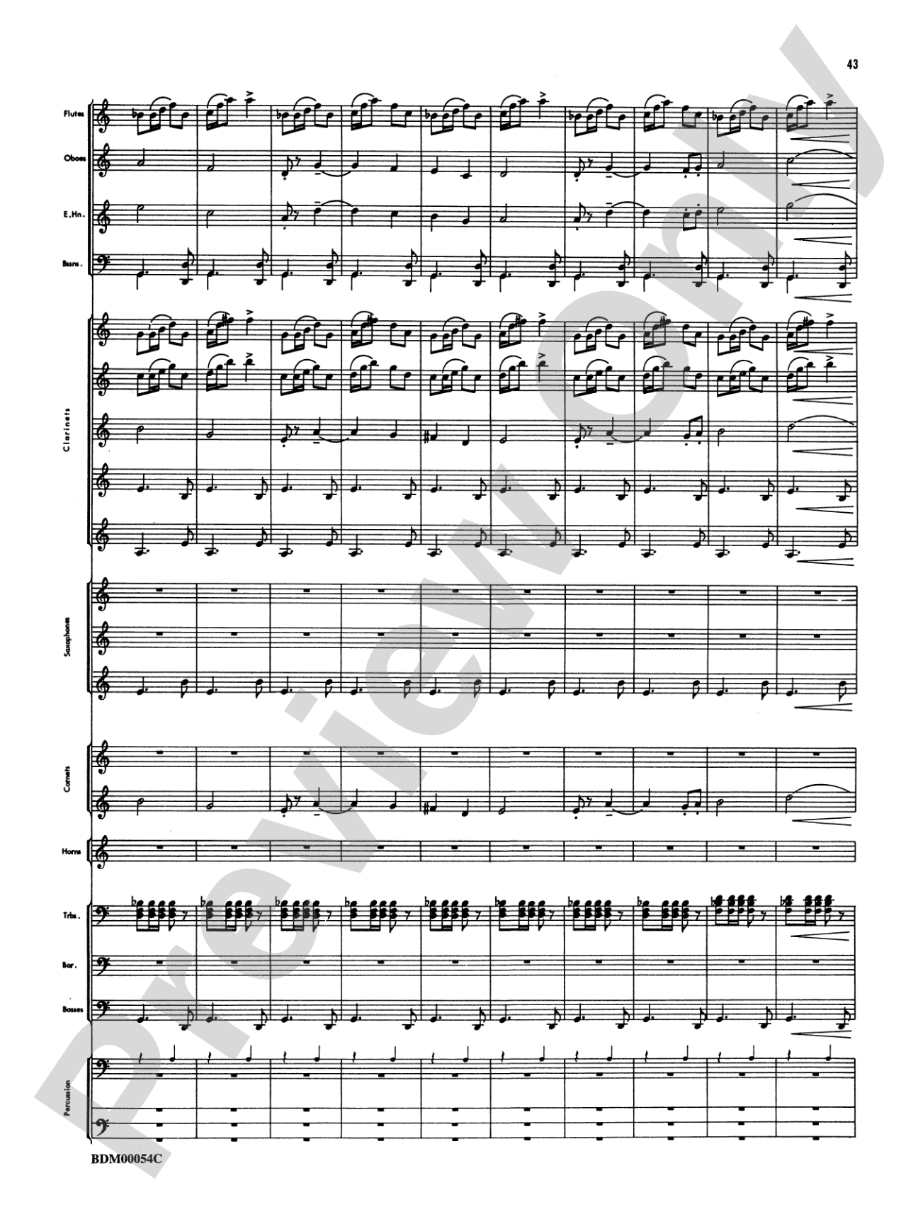 Symphonic Suite: Concert Band Conductor Score & Parts