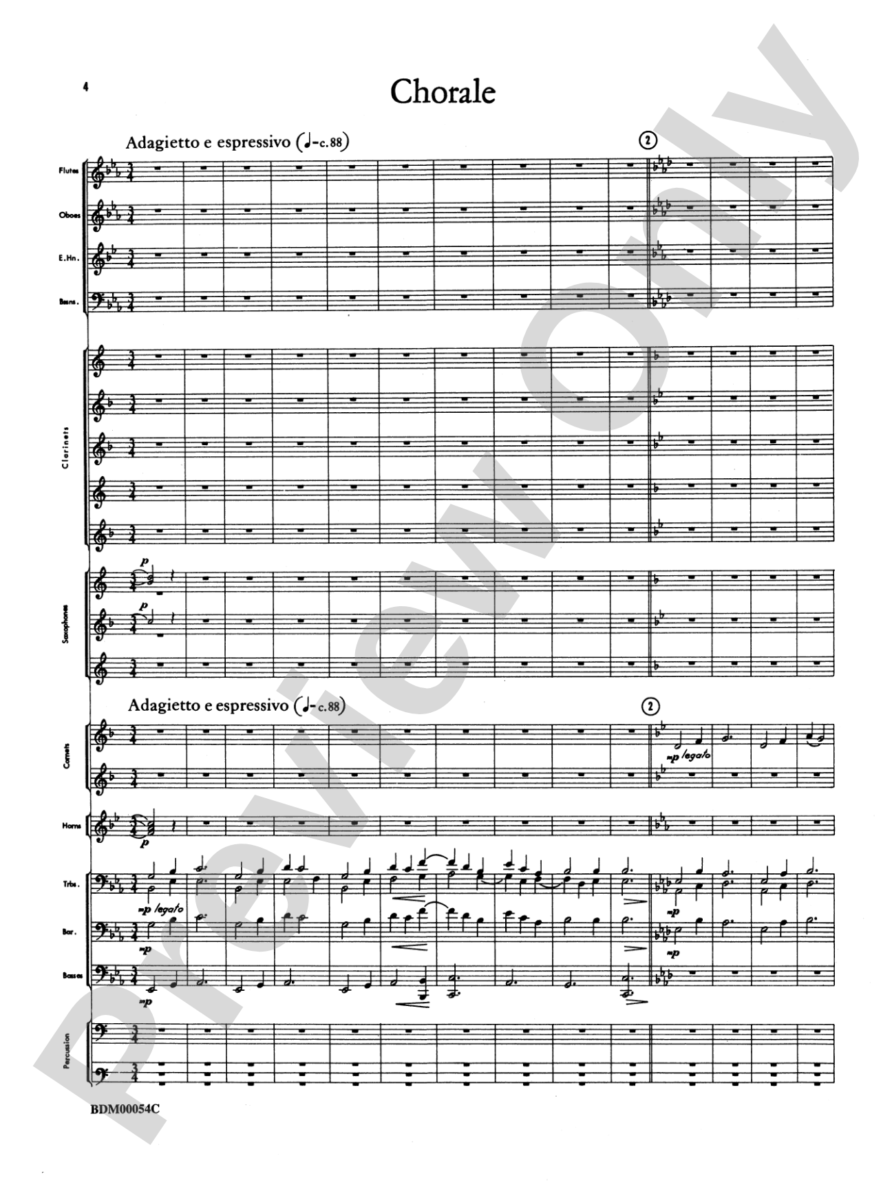 Symphonic Suite: Concert Band Conductor Score & Parts