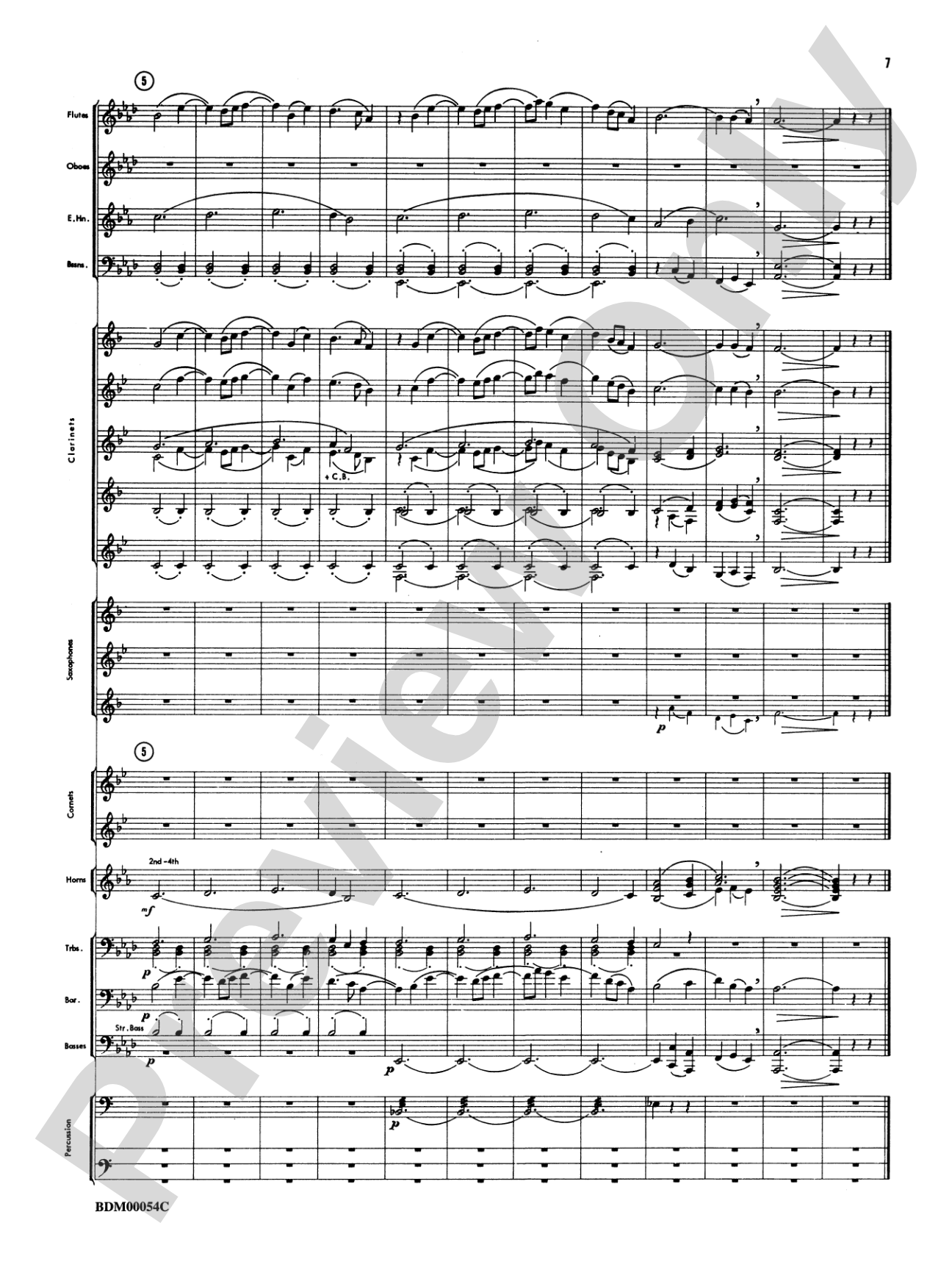 Symphonic Suite: Concert Band Conductor Score & Parts