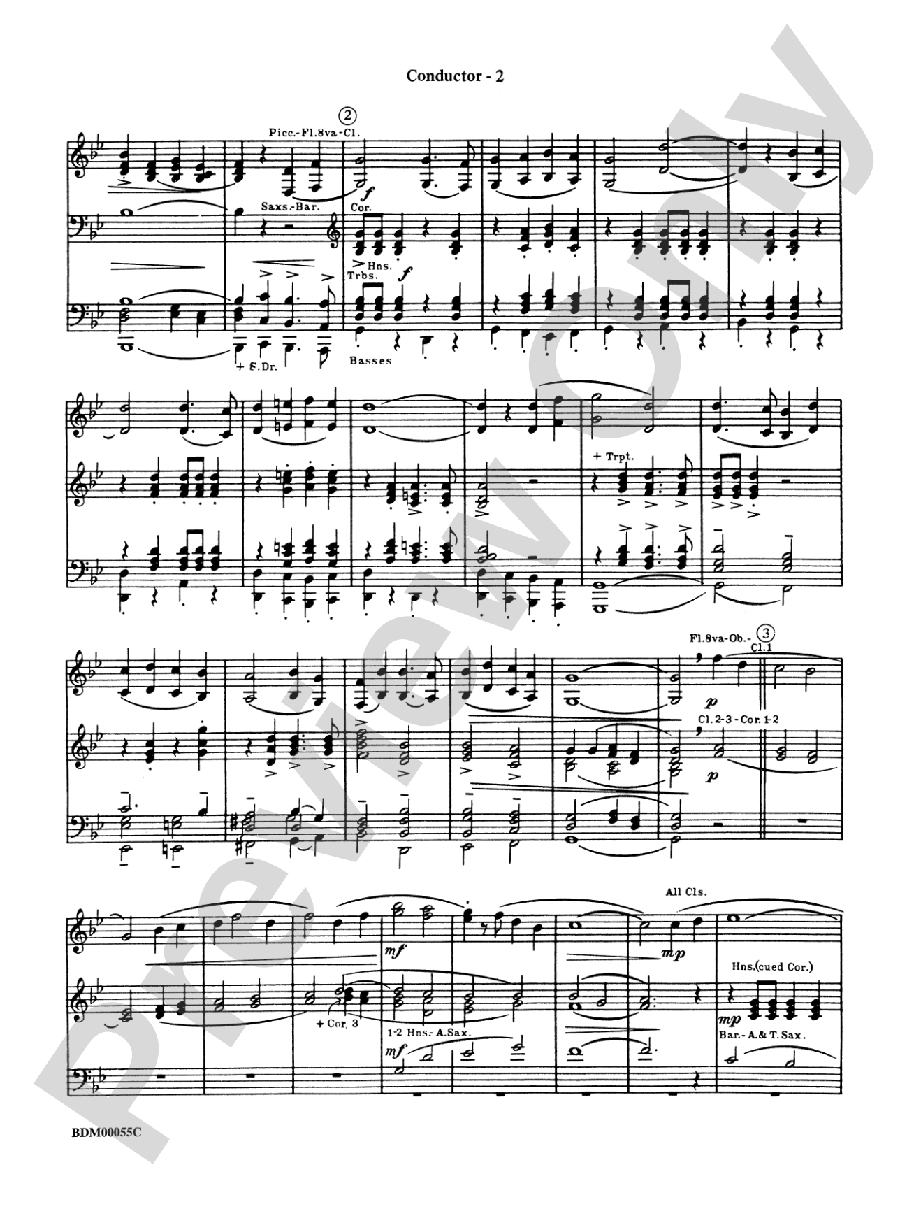 Proud Heritage: Concert Band Conductor Score & Parts
