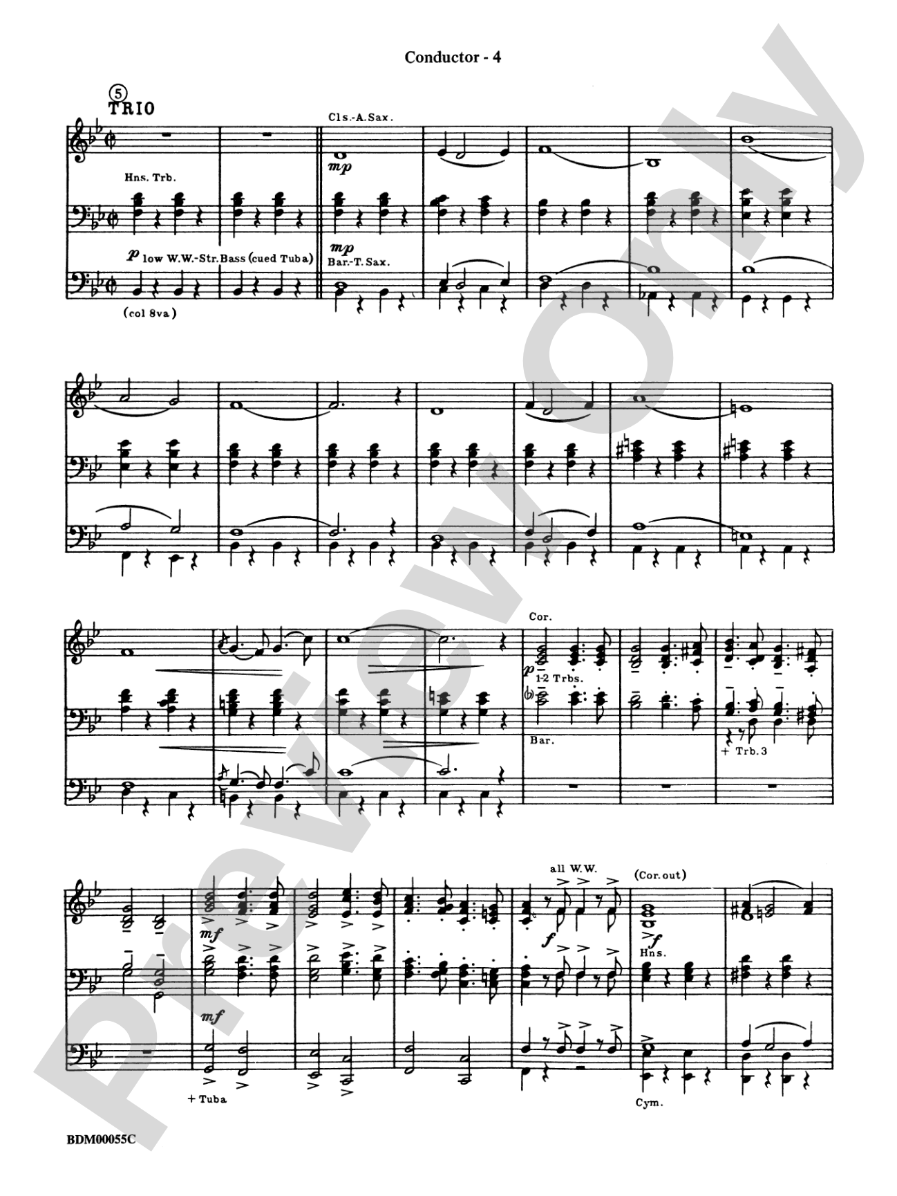 Proud Heritage: Concert Band Conductor Score & Parts