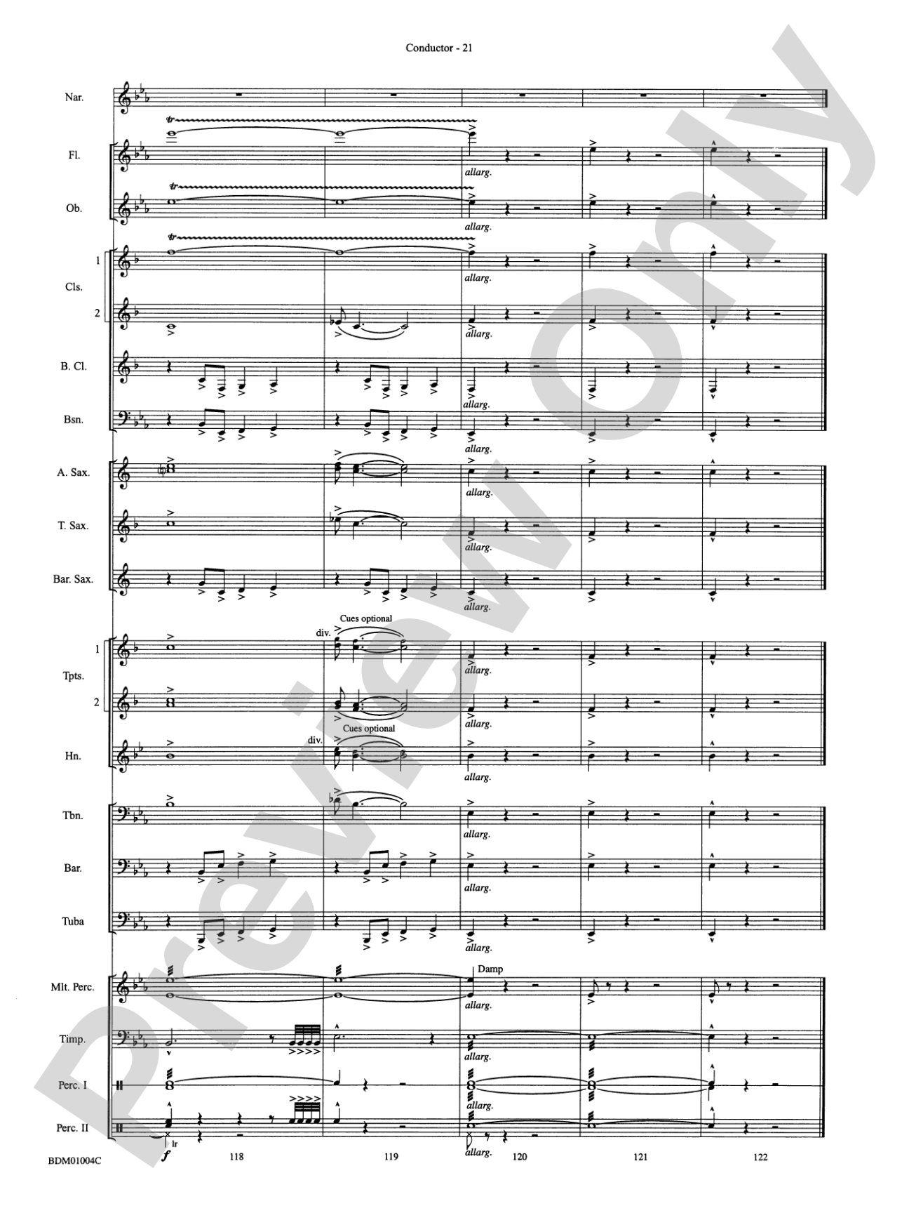 A Jefferson Portrait: Concert Band Conductor Score & Parts