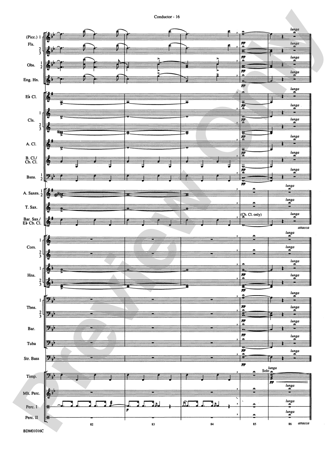 Fanfare and Allegro: Concert Band Conductor Score & Parts