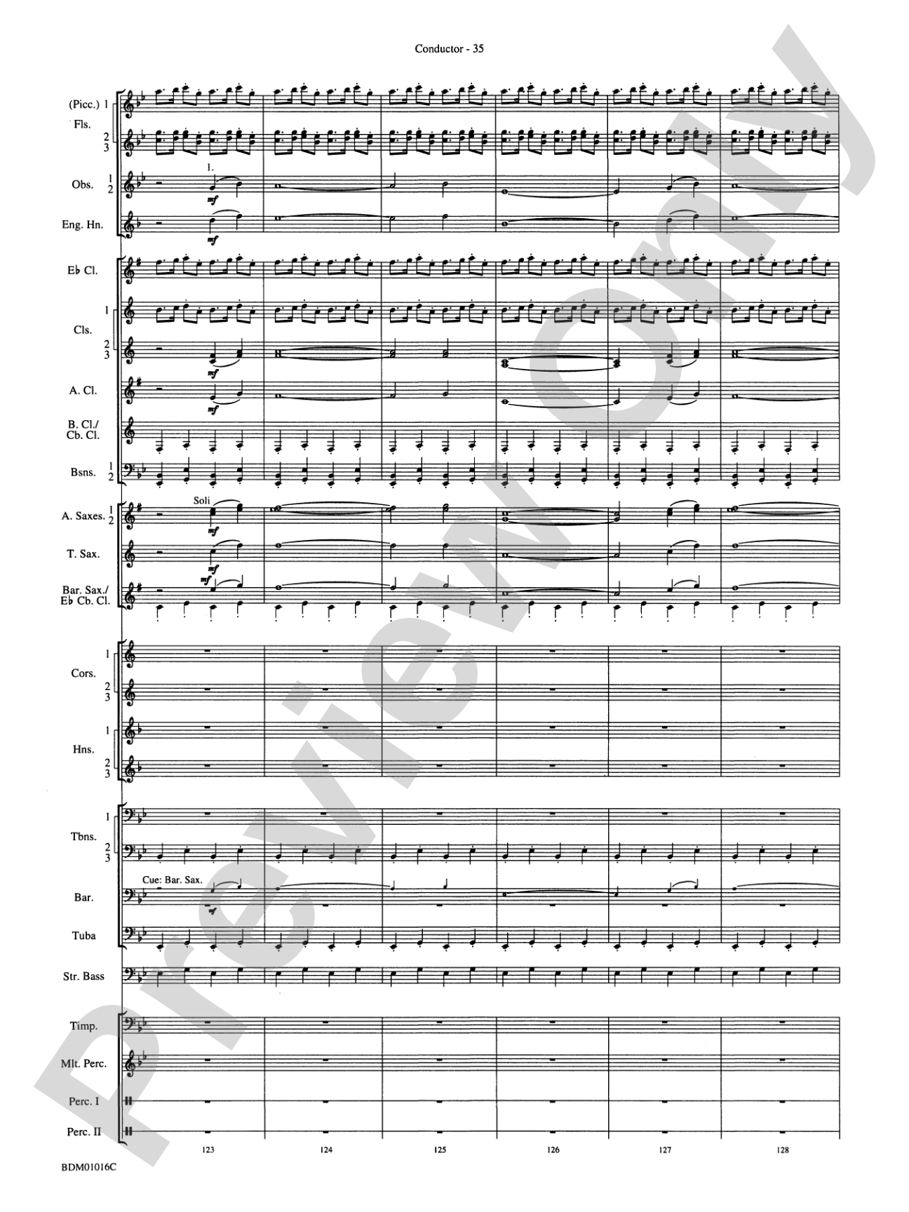 Fanfare and Allegro: Concert Band Conductor Score & Parts