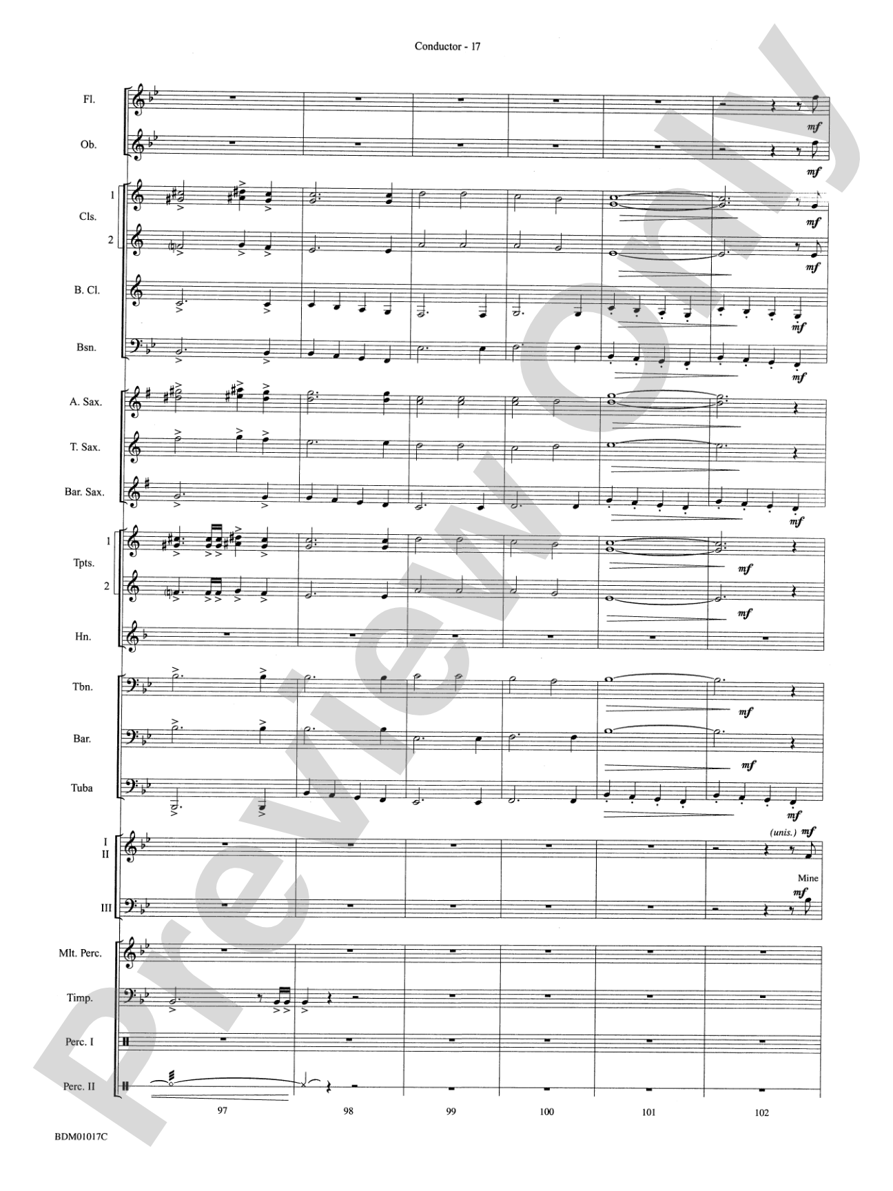 An American Celebration (for Band and Choir): Concert Band Conductor Score & Parts