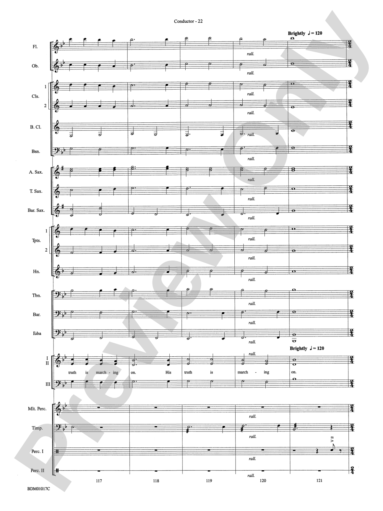 An American Celebration (for Band and Choir): Concert Band Conductor Score & Parts