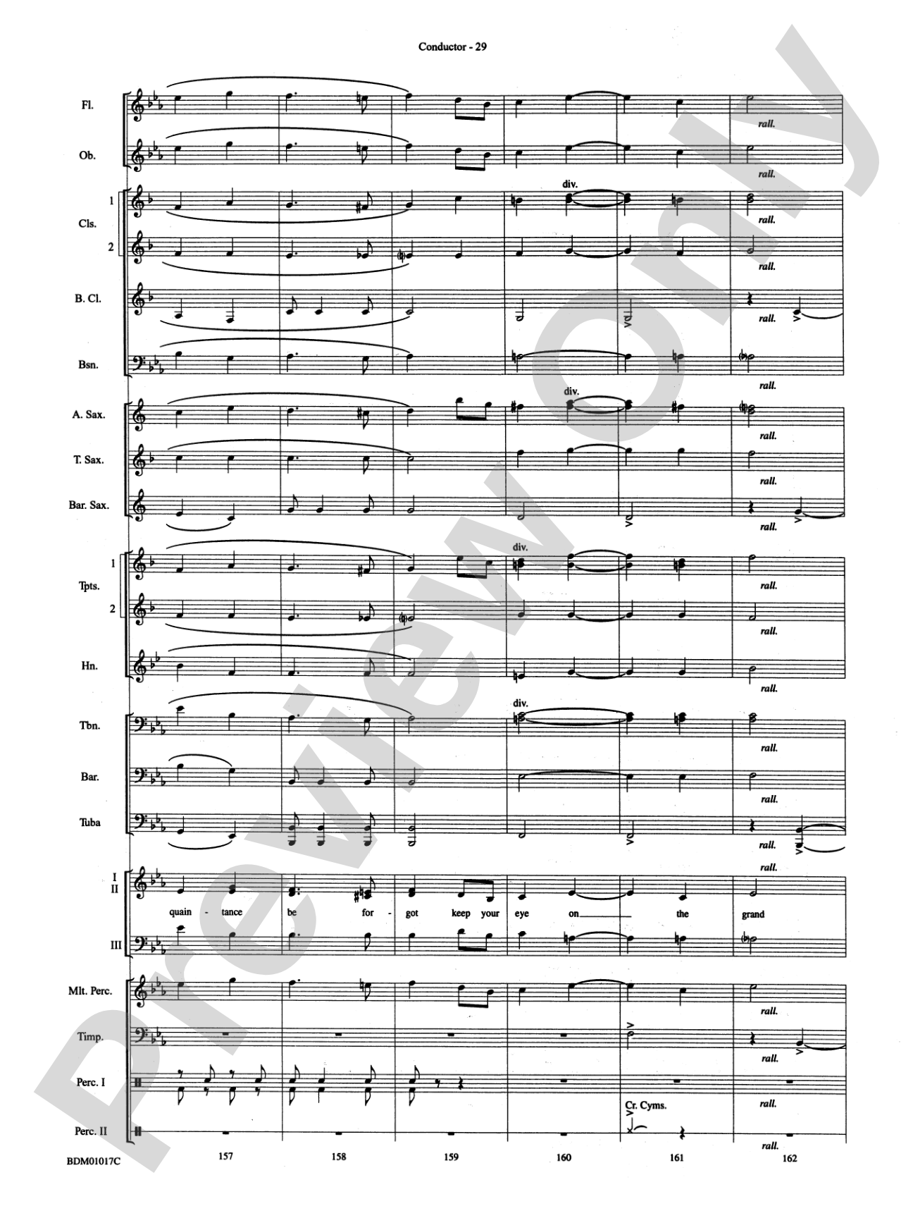 An American Celebration (for Band and Choir): Concert Band Conductor Score & Parts