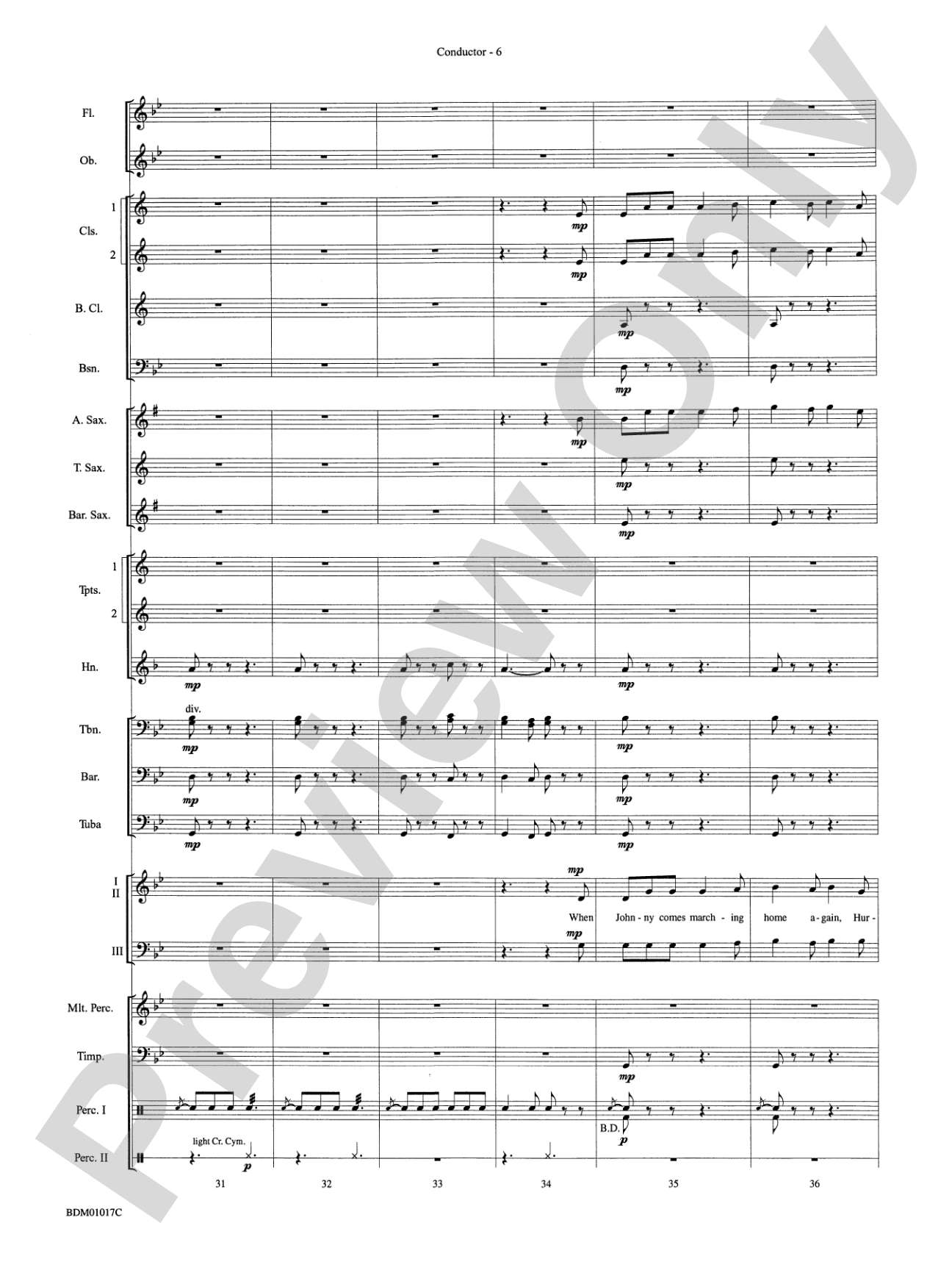 An American Celebration (for Band and Choir): Concert Band Conductor Score & Parts