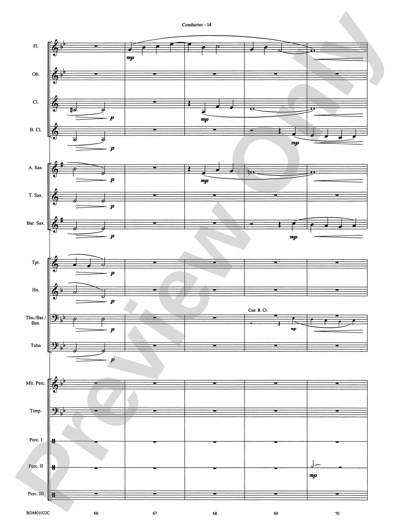 Dark Adventure: Concert Band Conductor Score & Parts