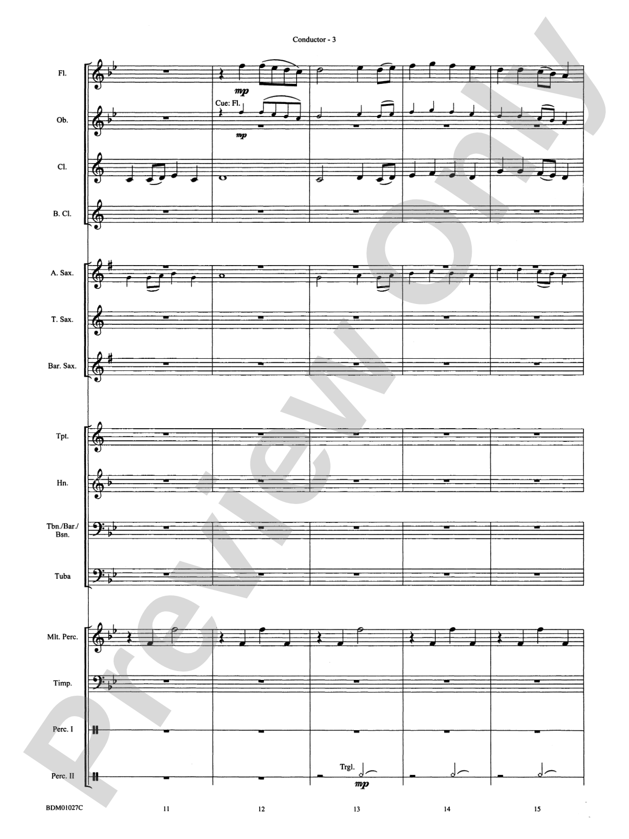 Entry of the Noblemen: Concert Band Conductor Score & Parts
