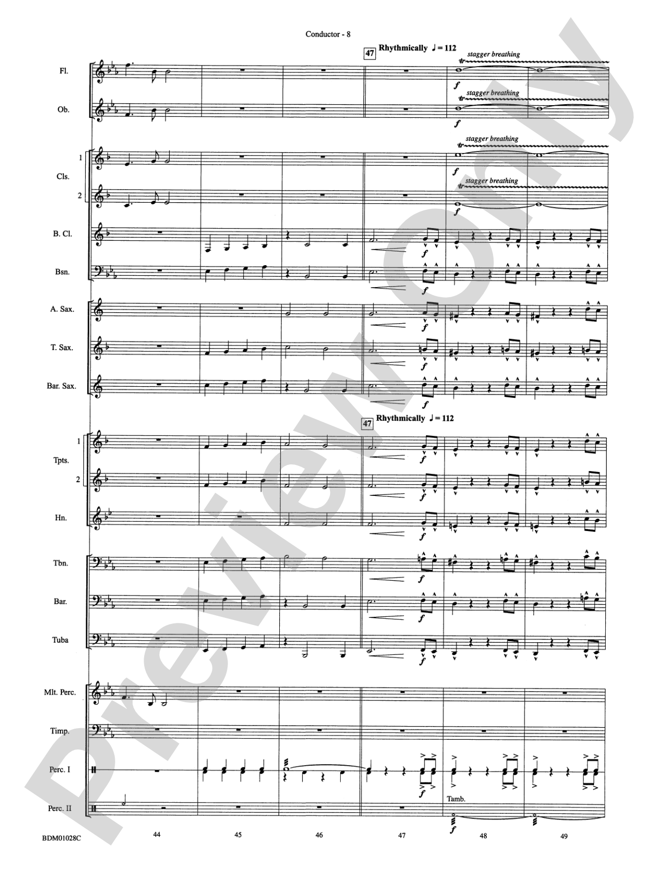 Christmas Around the World: Concert Band Conductor Score & Parts