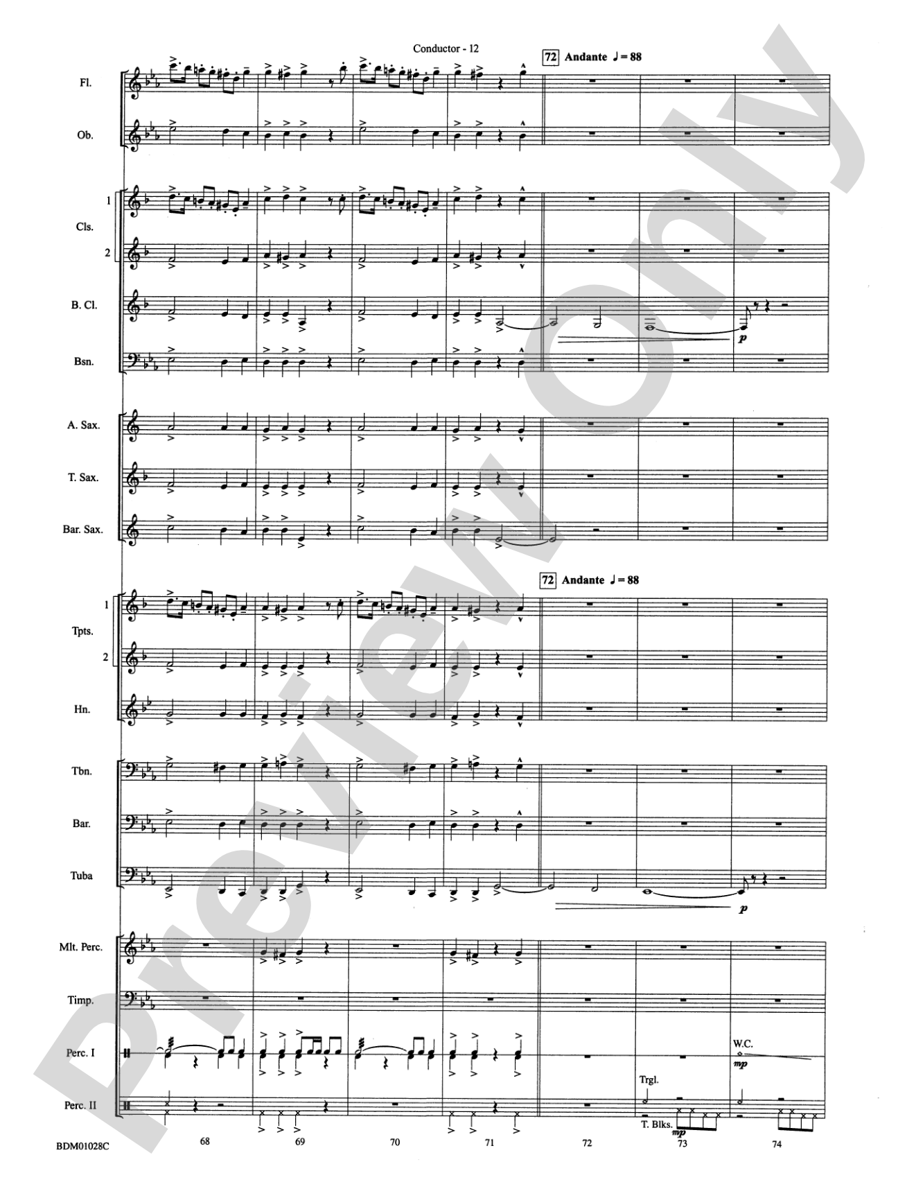 Christmas Around the World: Concert Band Conductor Score & Parts