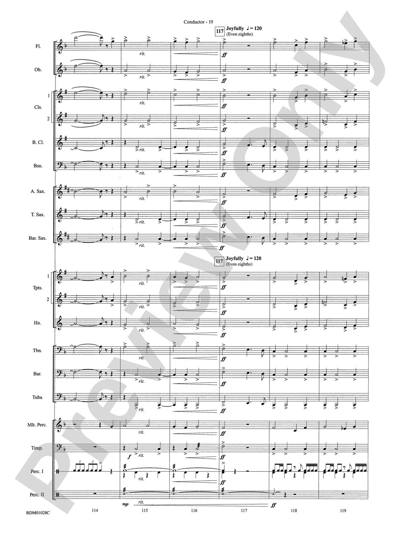 Christmas Around the World: Concert Band Conductor Score & Parts