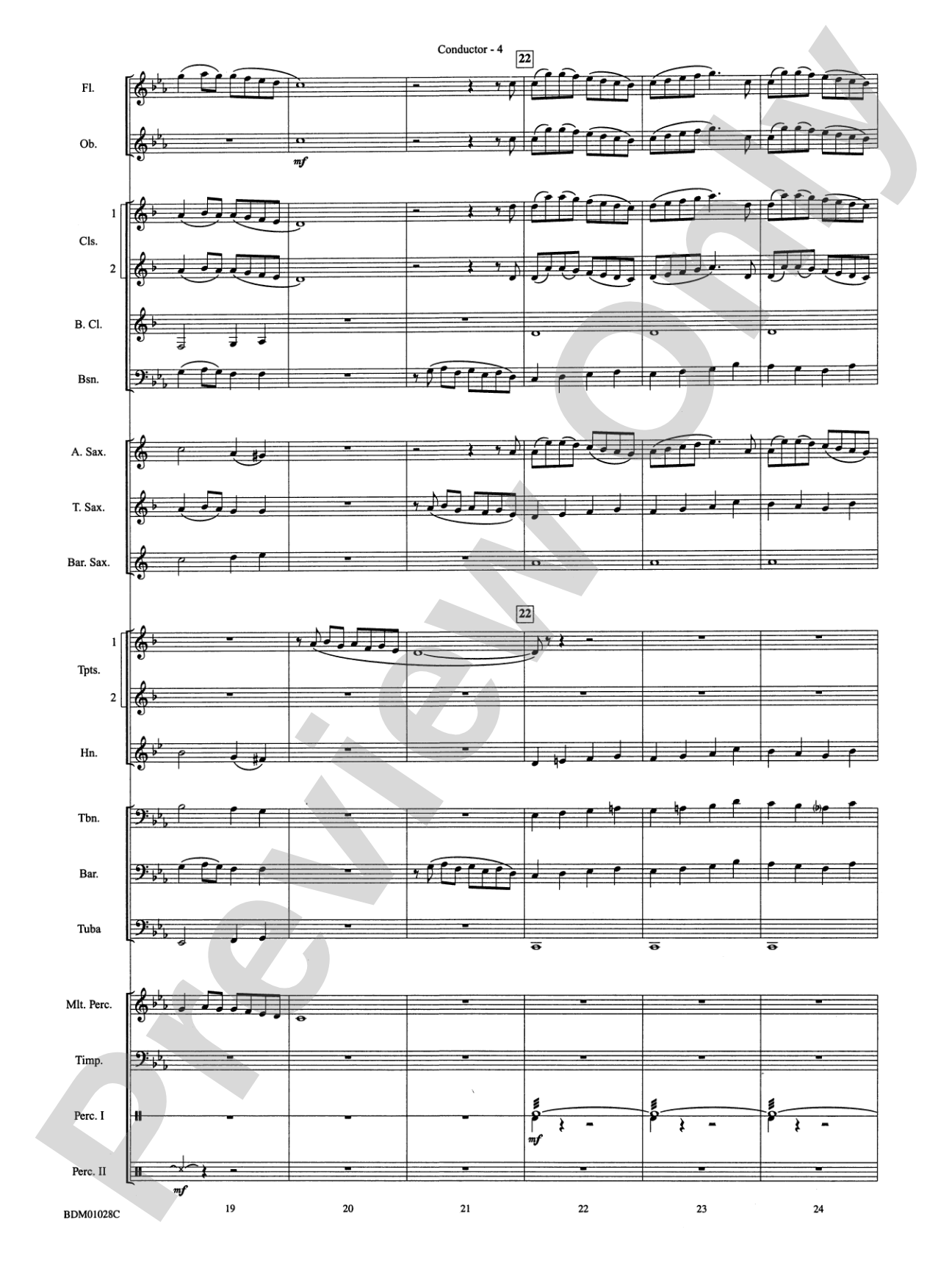 Christmas Around the World: Concert Band Conductor Score & Parts