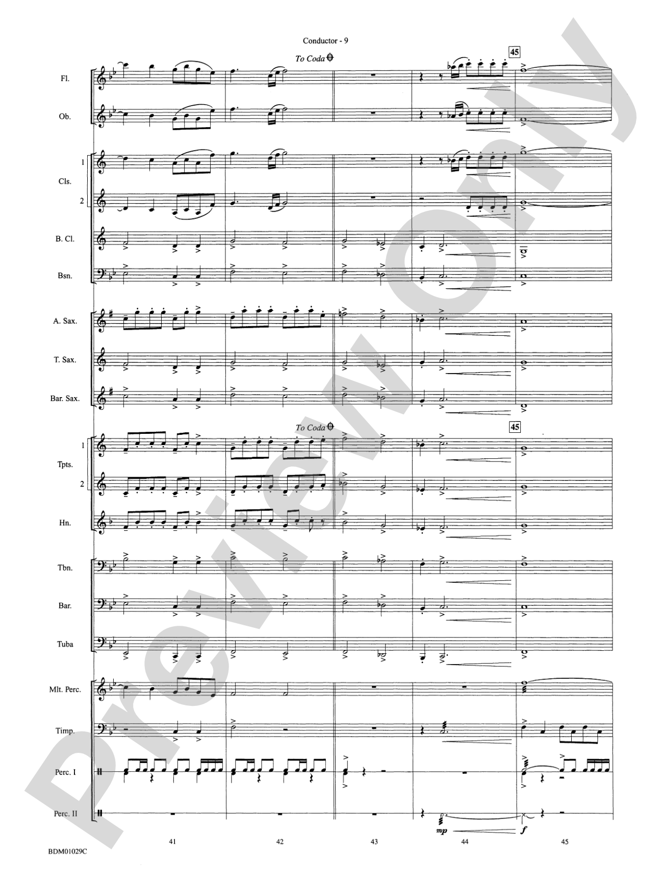 Medieval Legend (A Fantasy for Band): Concert Band Conductor Score & Parts