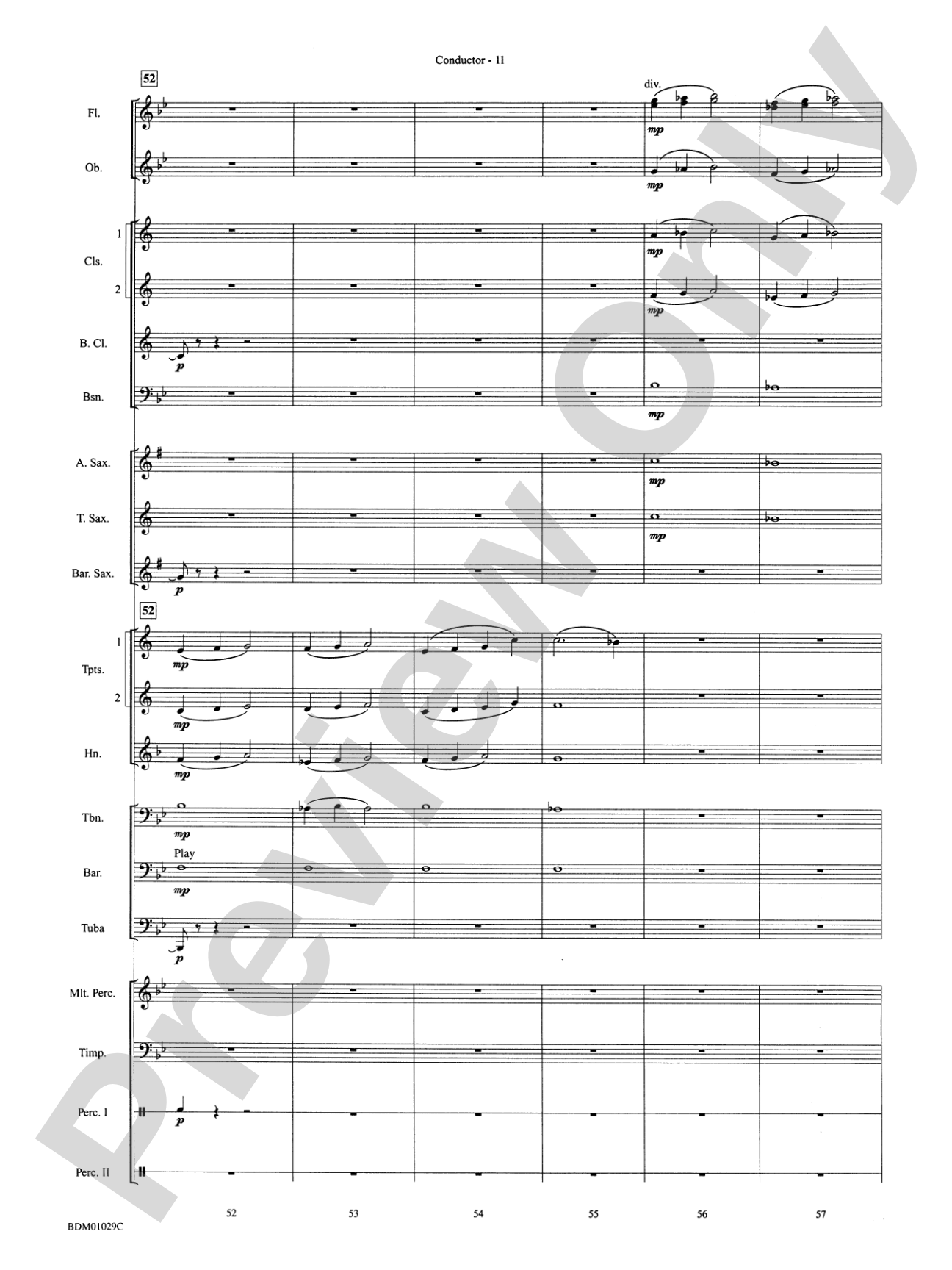 Medieval Legend (A Fantasy for Band): Concert Band Conductor Score & Parts
