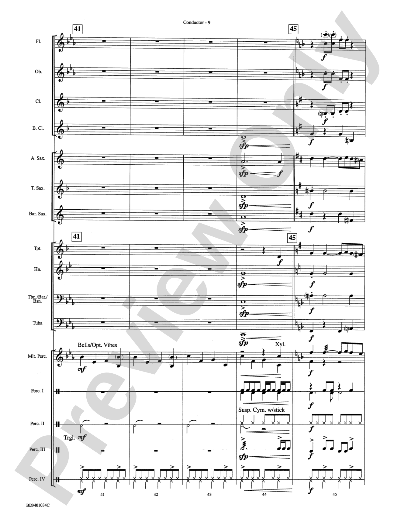 Christmas Bossa Nova: Concert Band Conductor Score & Parts