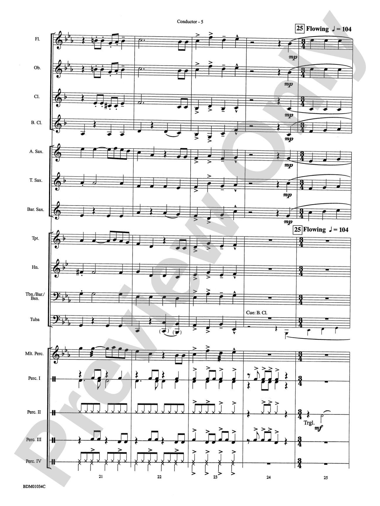 Christmas Bossa Nova: Concert Band Conductor Score & Parts