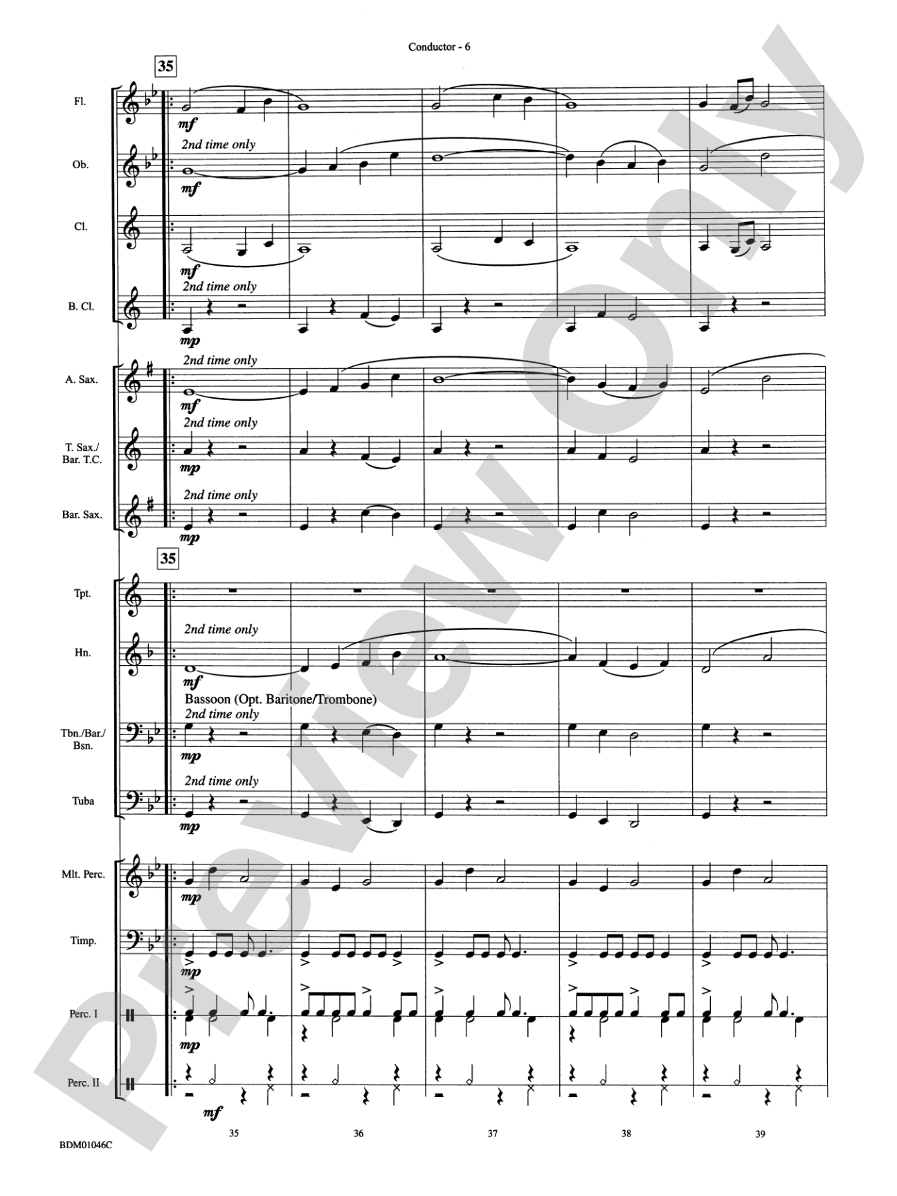 Taiko!: Concert Band Conductor Score & Parts