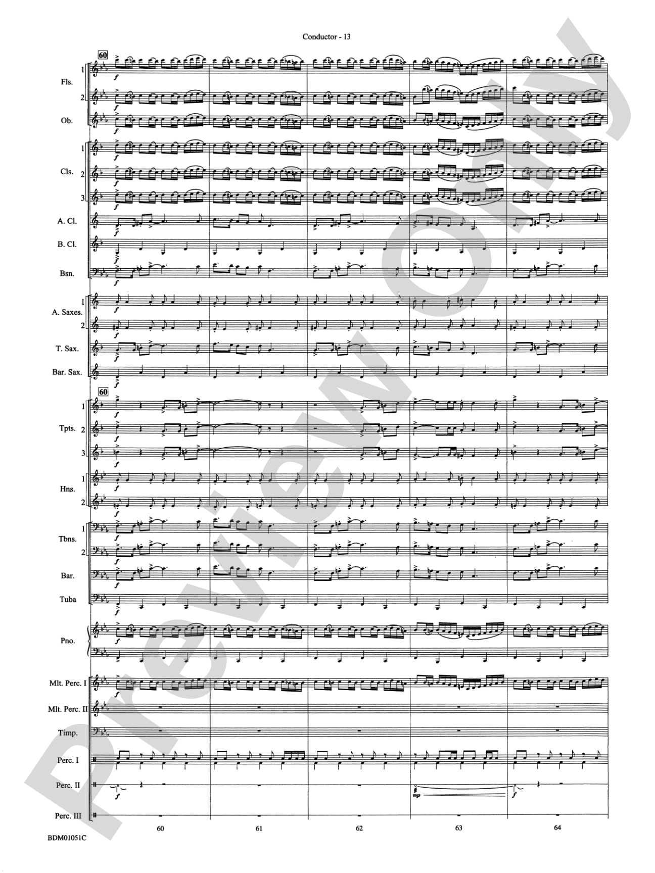 Royal Canadian Sketches: Concert Band Conductor Score & Parts