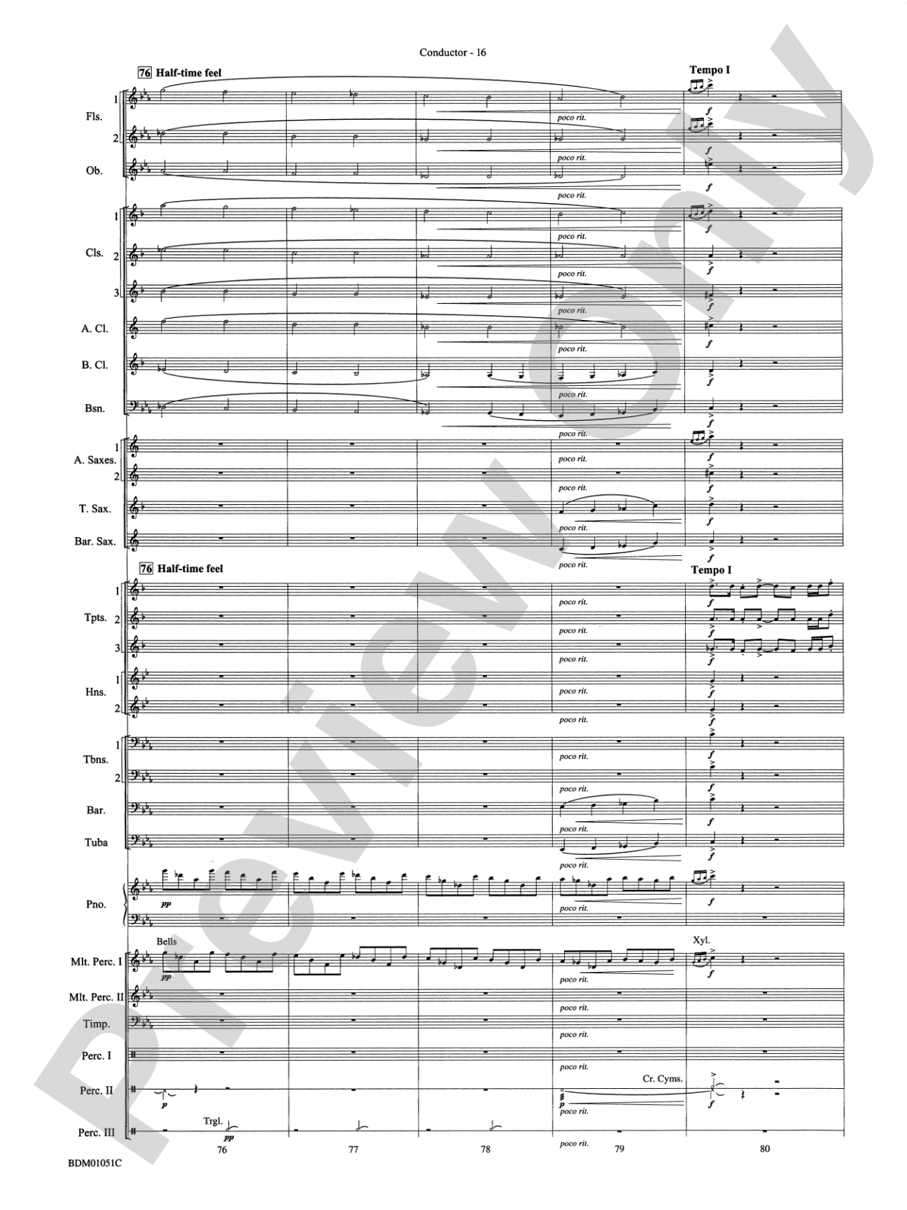 Royal Canadian Sketches: Concert Band Conductor Score & Parts