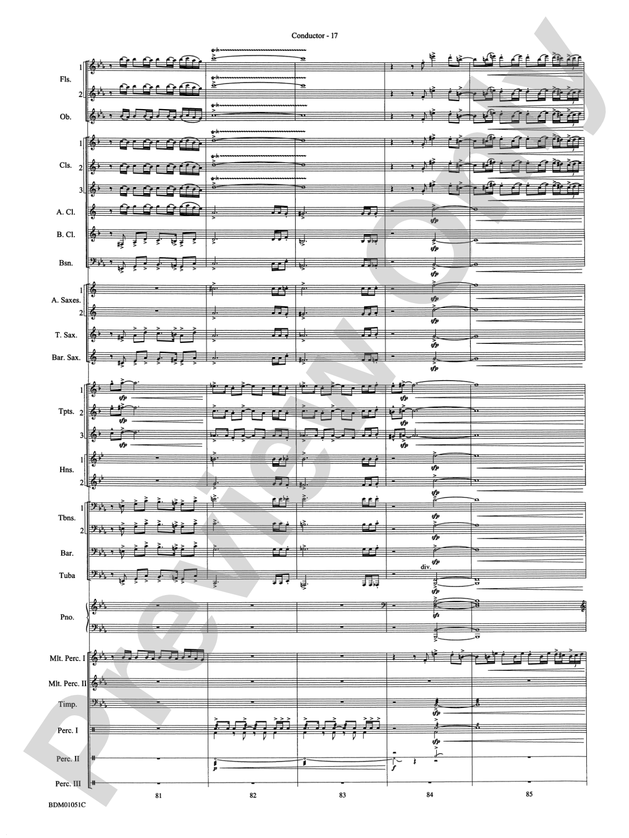 Royal Canadian Sketches: Concert Band Conductor Score & Parts
