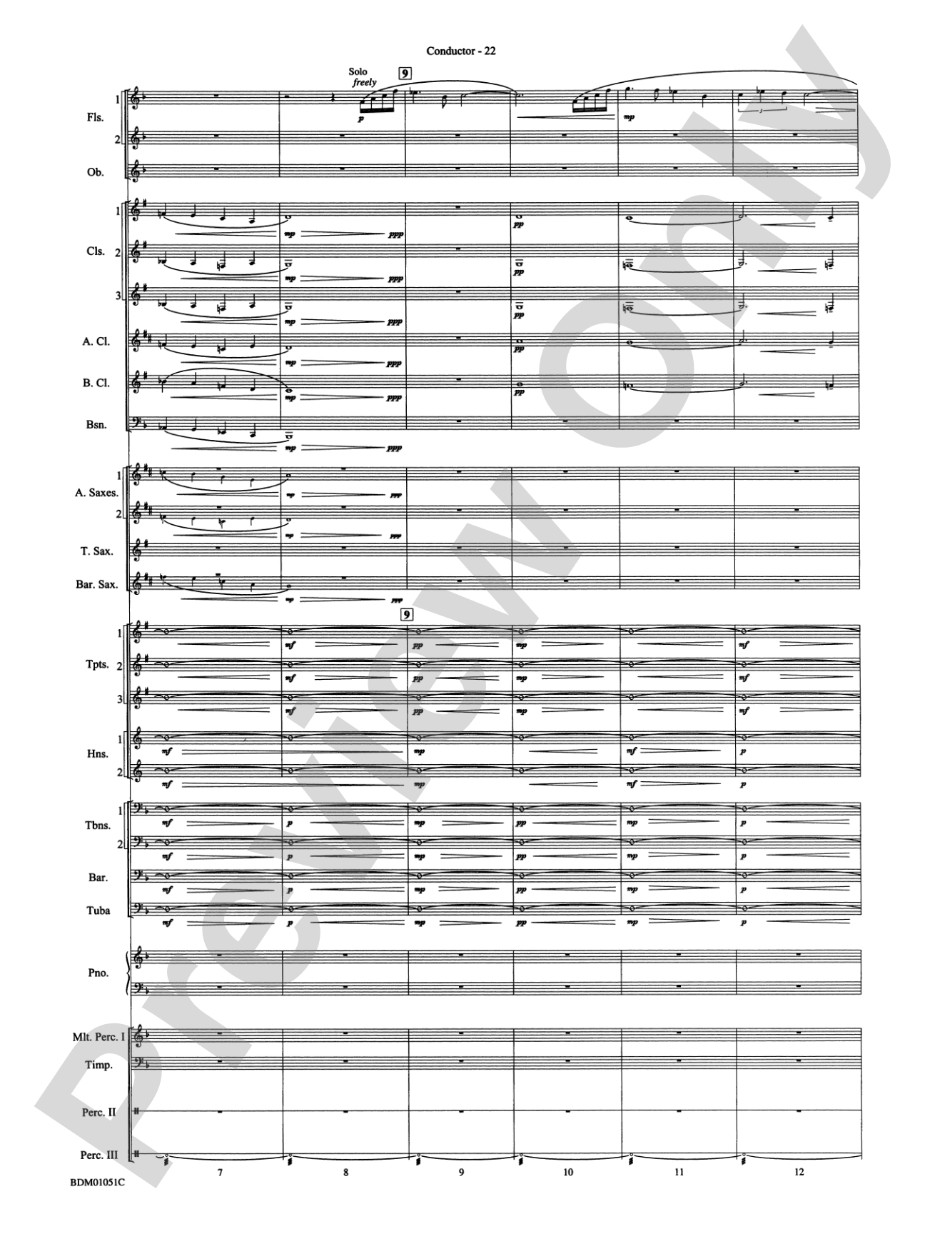 Royal Canadian Sketches: Concert Band Conductor Score & Parts