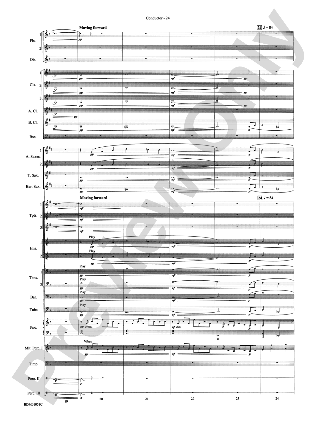 Royal Canadian Sketches: Concert Band Conductor Score & Parts