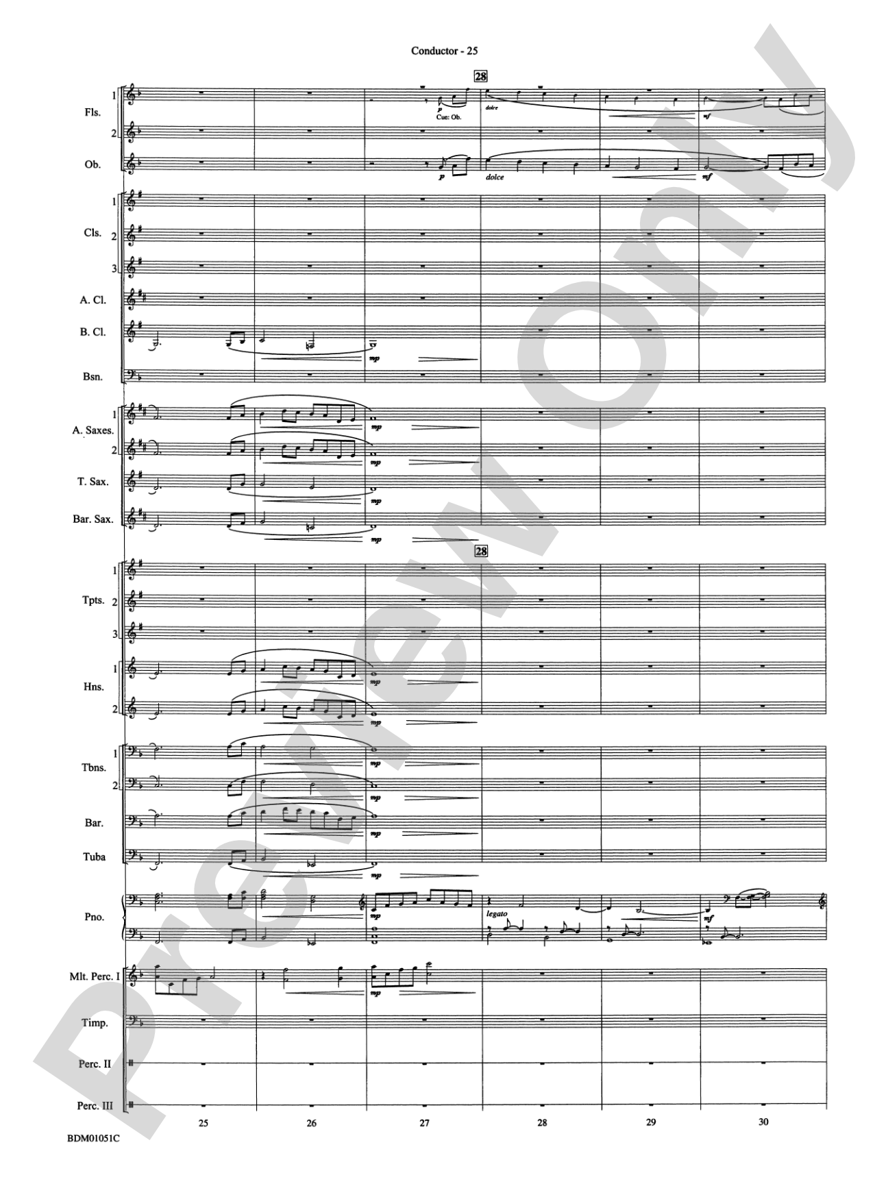 Royal Canadian Sketches: Concert Band Conductor Score & Parts