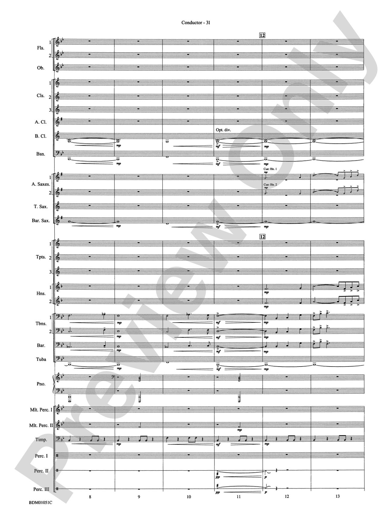Royal Canadian Sketches: Concert Band Conductor Score & Parts