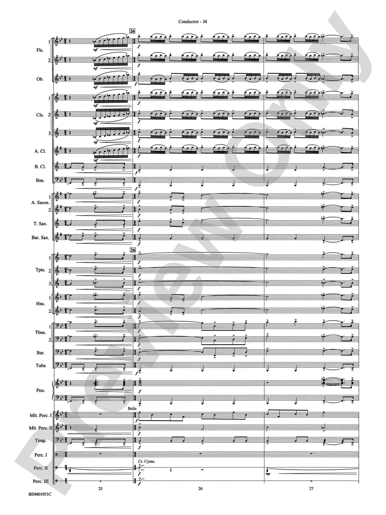 Royal Canadian Sketches: Concert Band Conductor Score & Parts