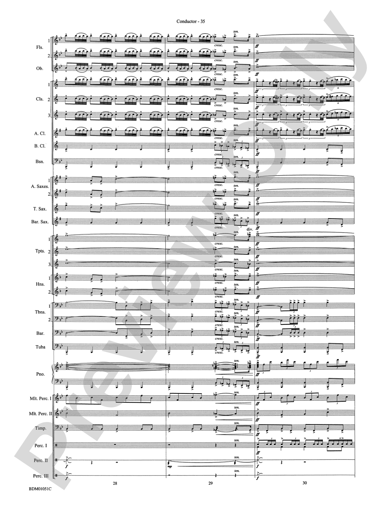 Royal Canadian Sketches: Concert Band Conductor Score & Parts