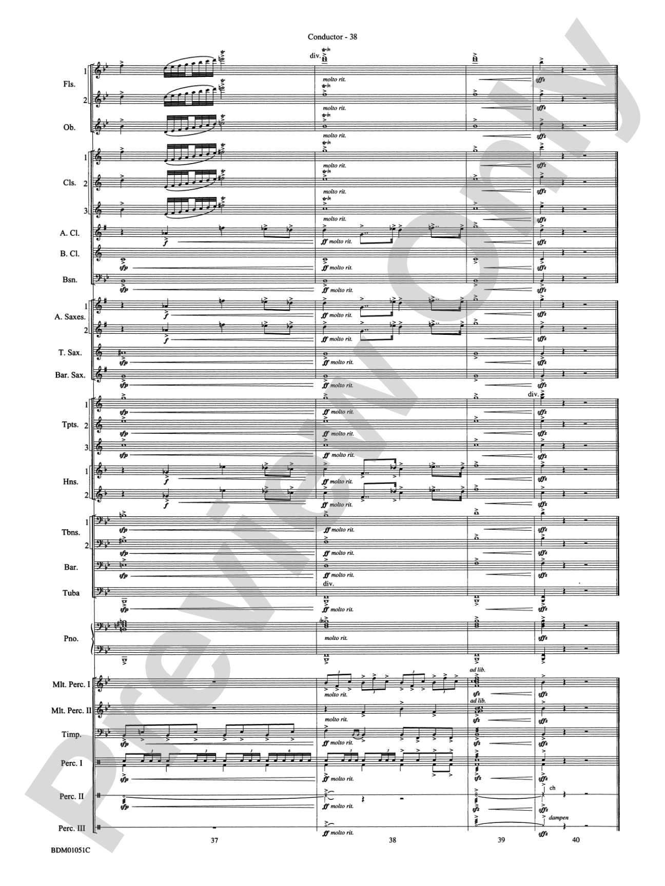 Royal Canadian Sketches: Concert Band Conductor Score & Parts