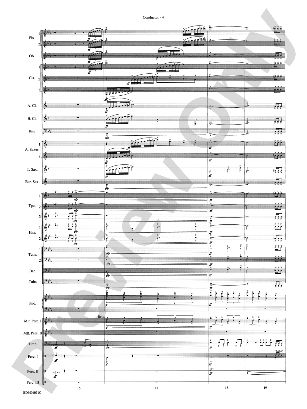 Royal Canadian Sketches: Concert Band Conductor Score & Parts